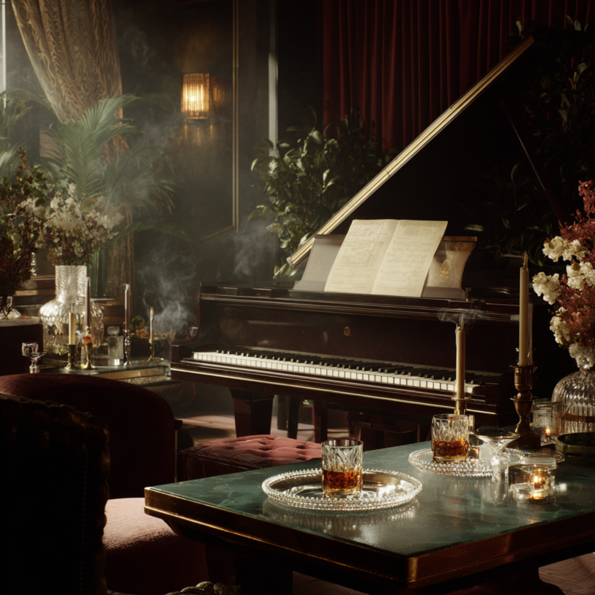 A Song Folded in Smoke