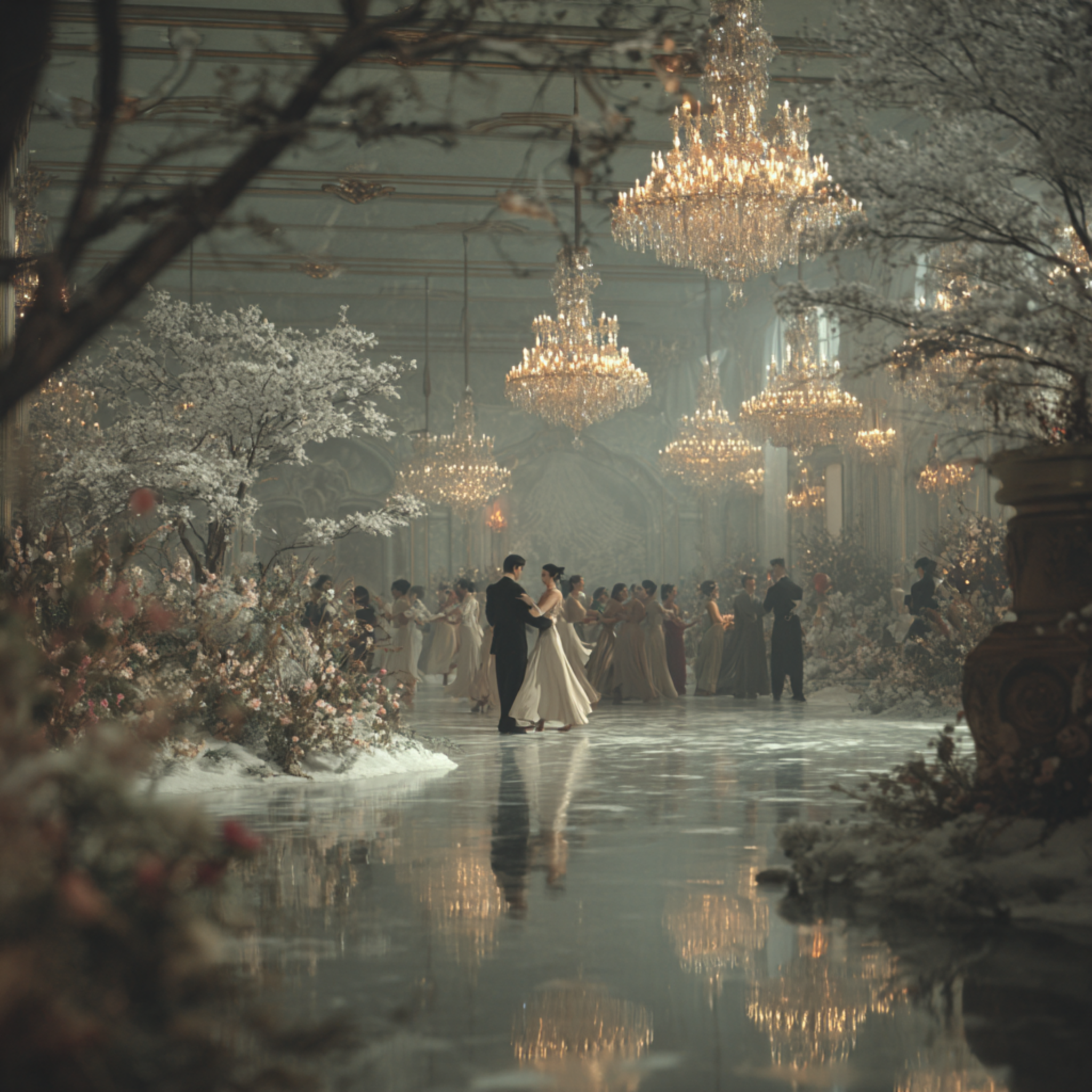 A Waltz Beneath Frosted Glass