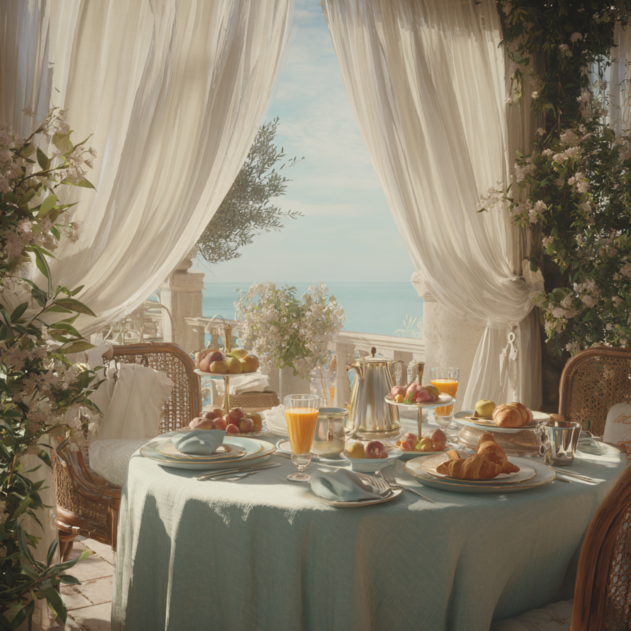 Breakfast on the Terrace