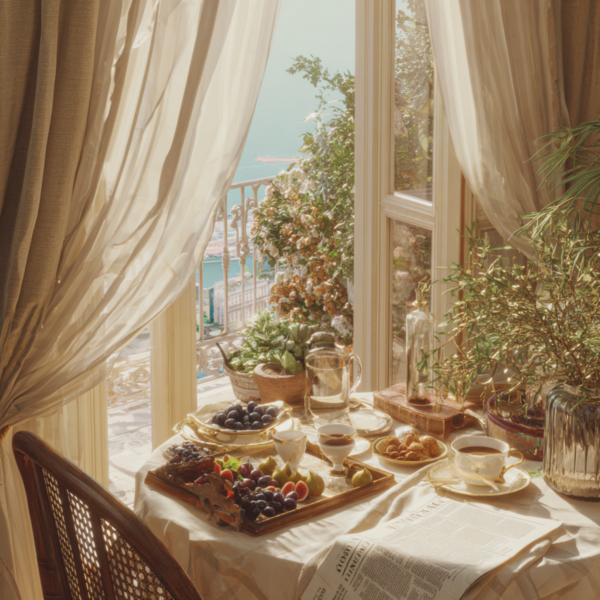 Breakfast on the Terrace