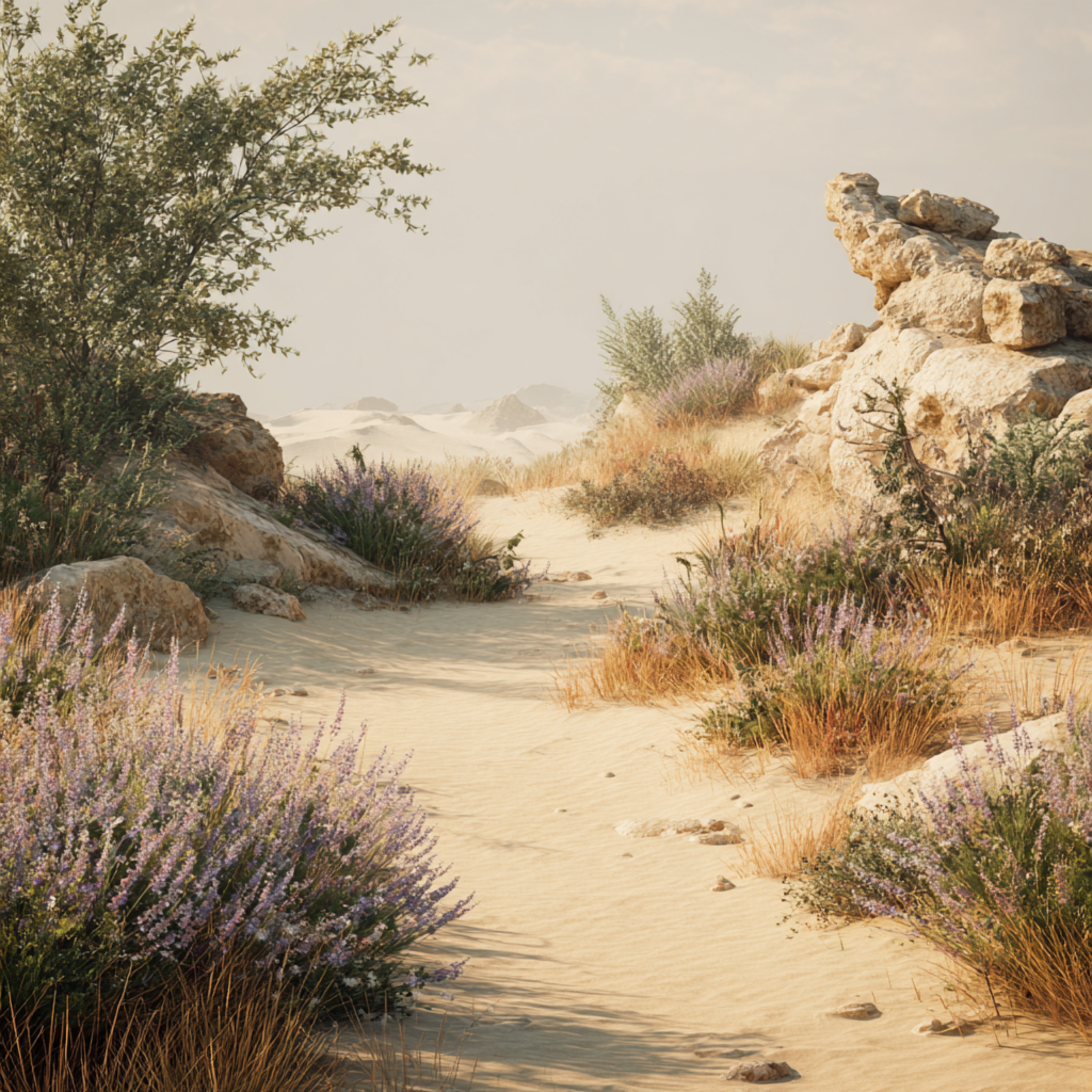 Evening Over the Dunes
