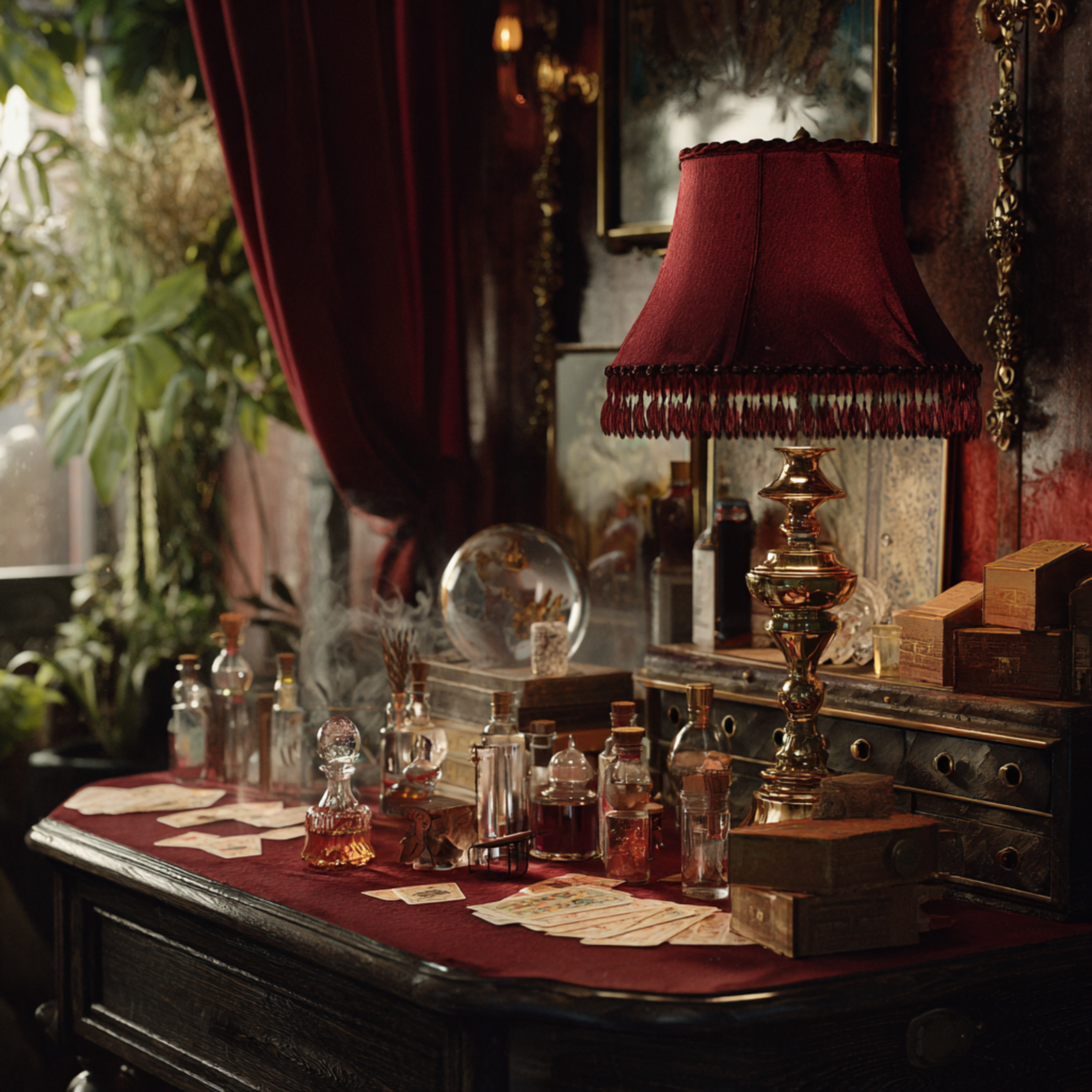 Fortune Teller’s Red Table