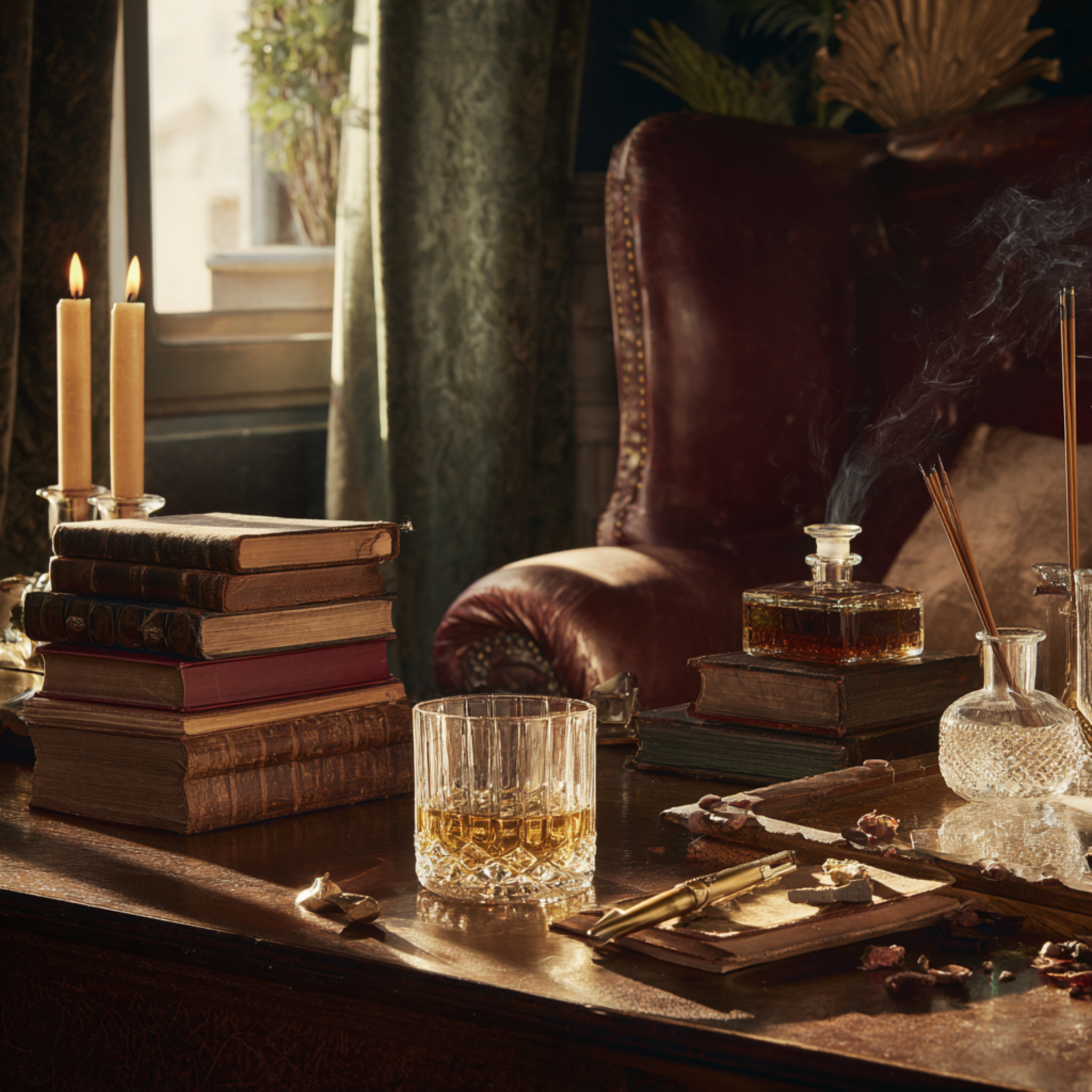 Leatherbound Evening