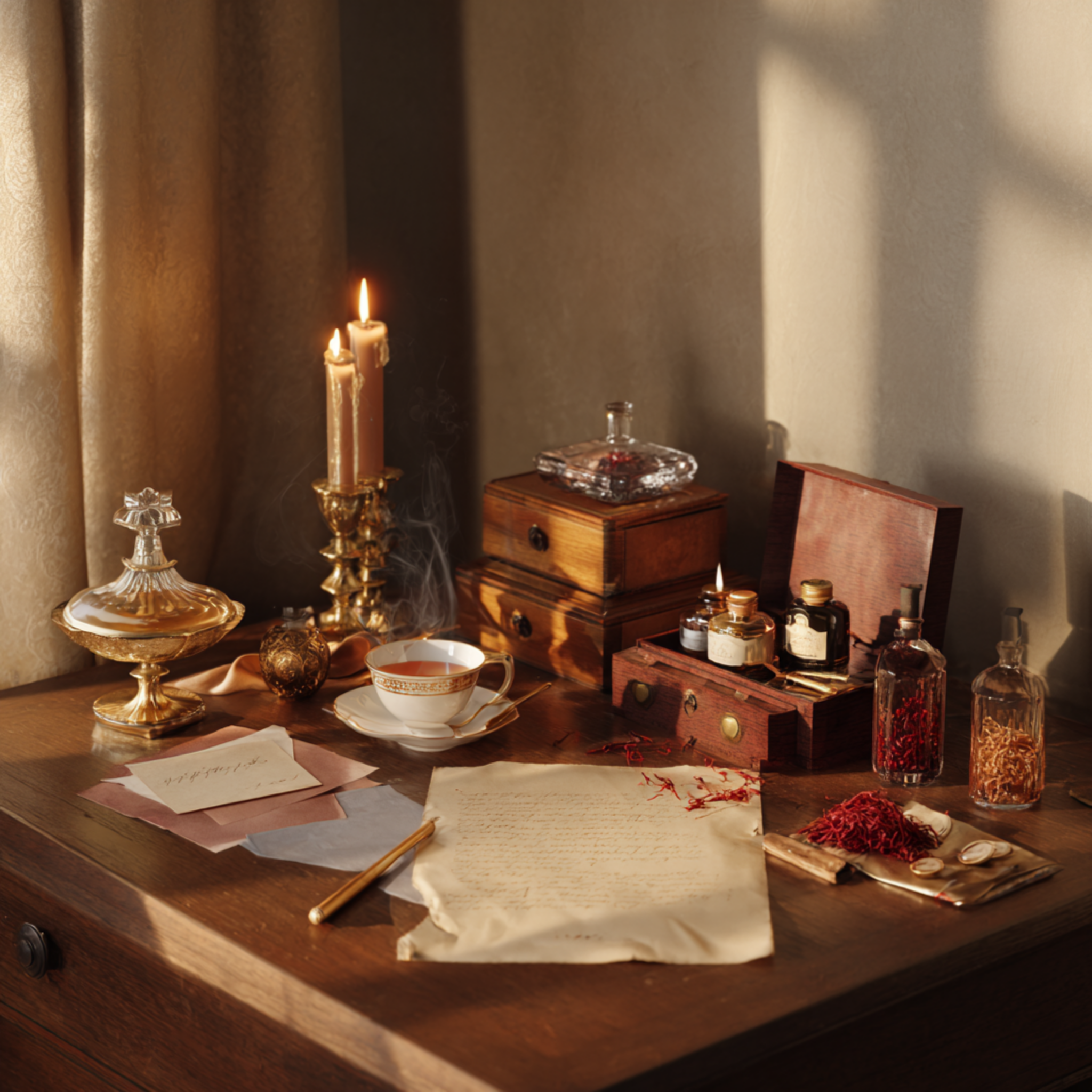 Letters Written in Saffron