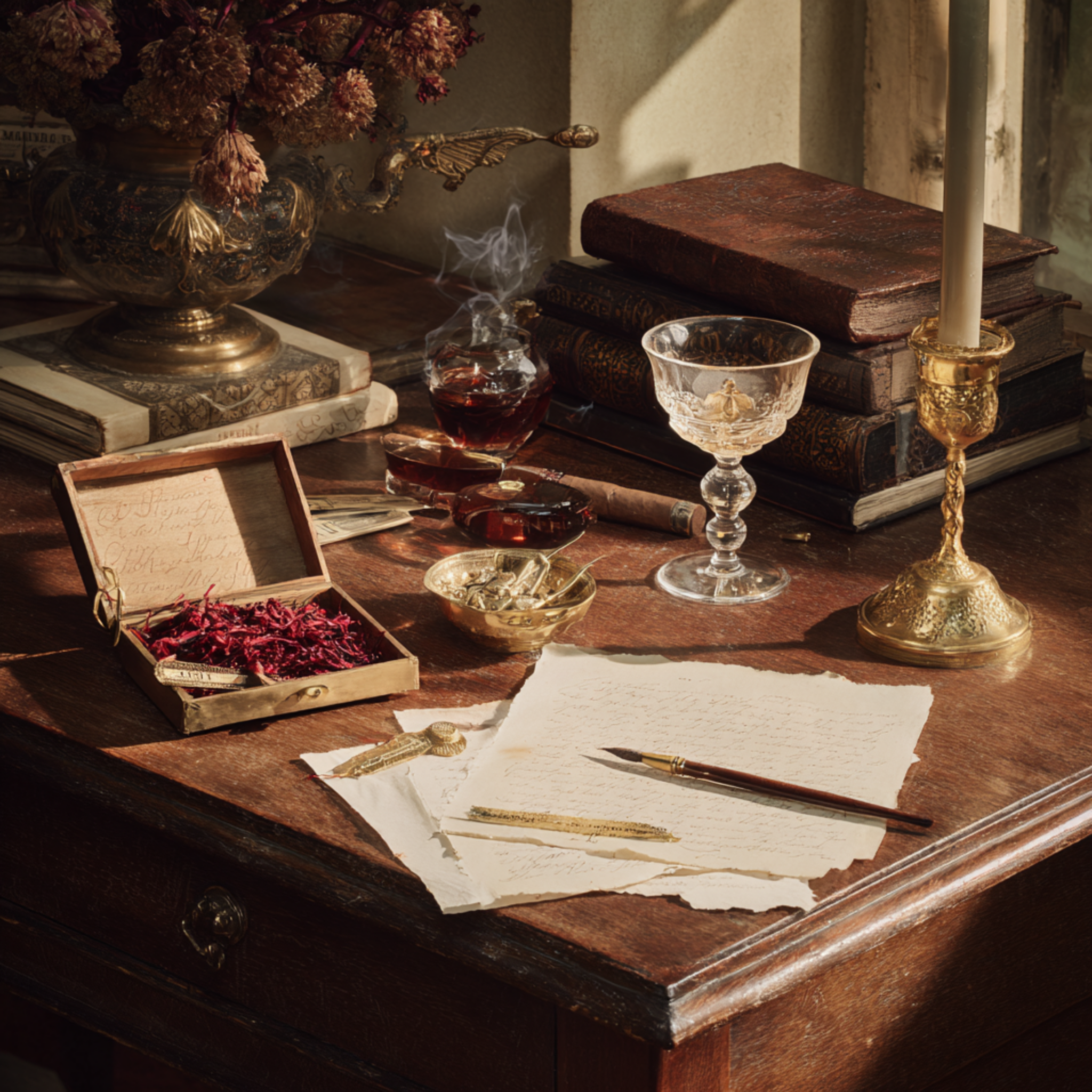 Letters Written in Saffron