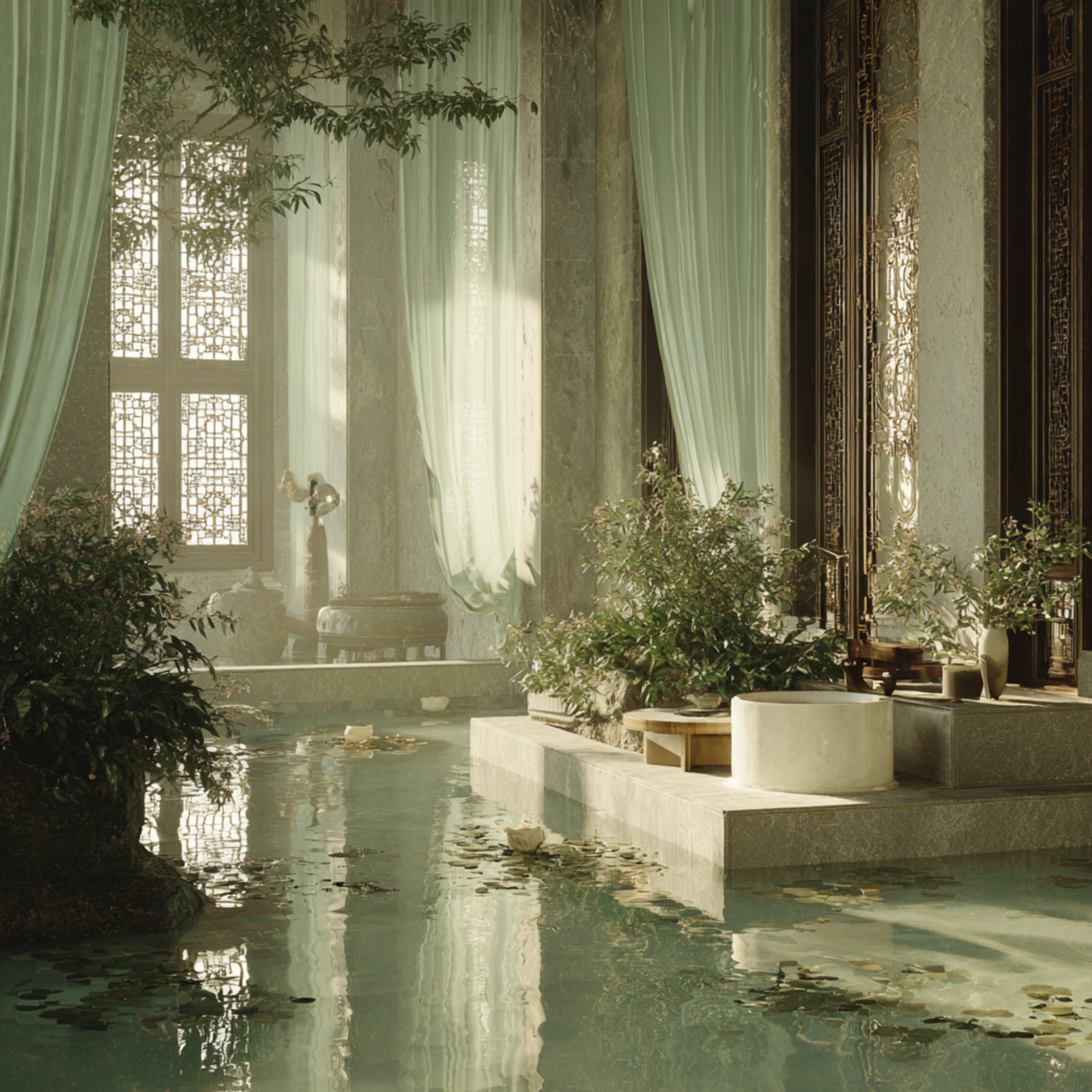 Light in Jade Corridors