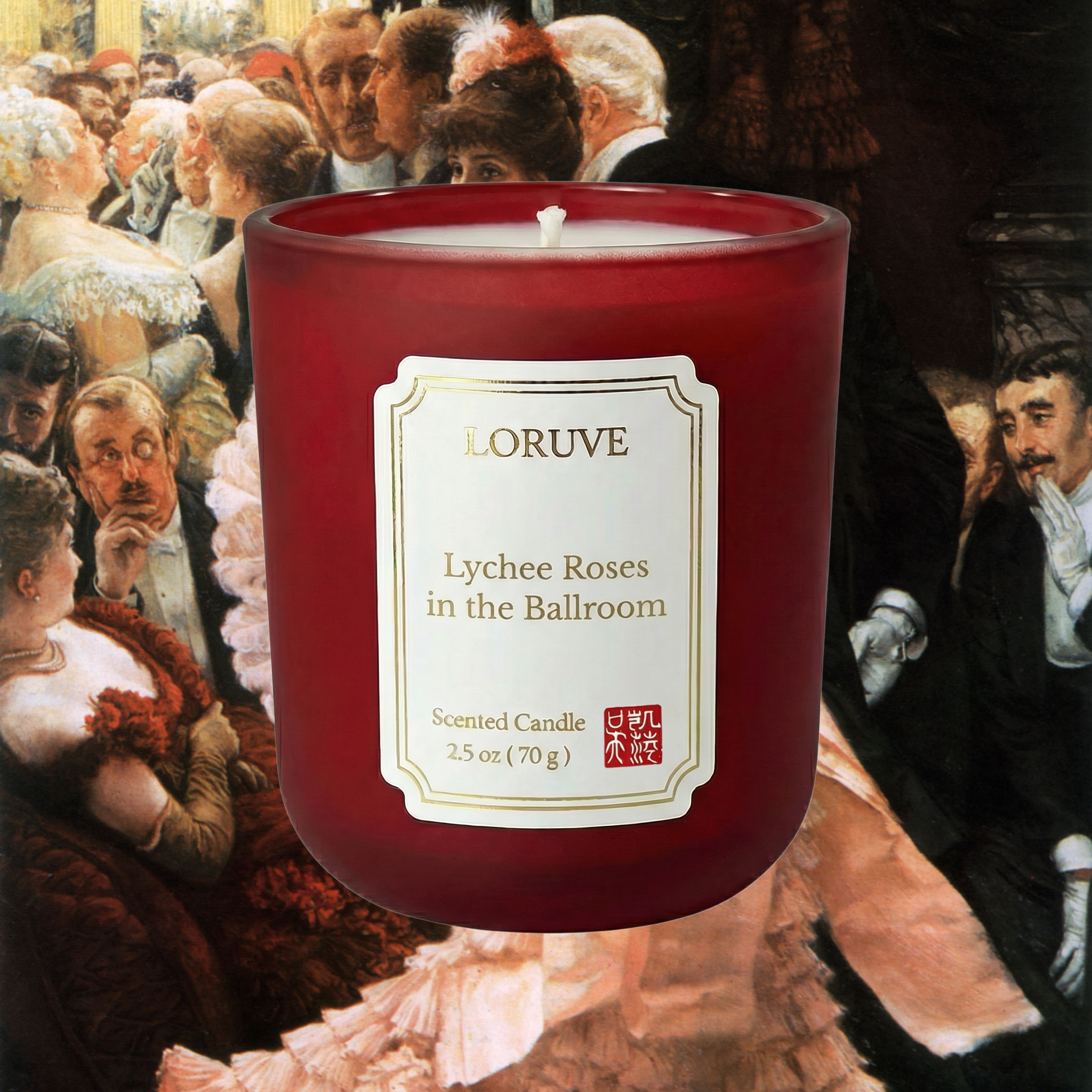 Lychee Roses in the Ballroom — Candle
