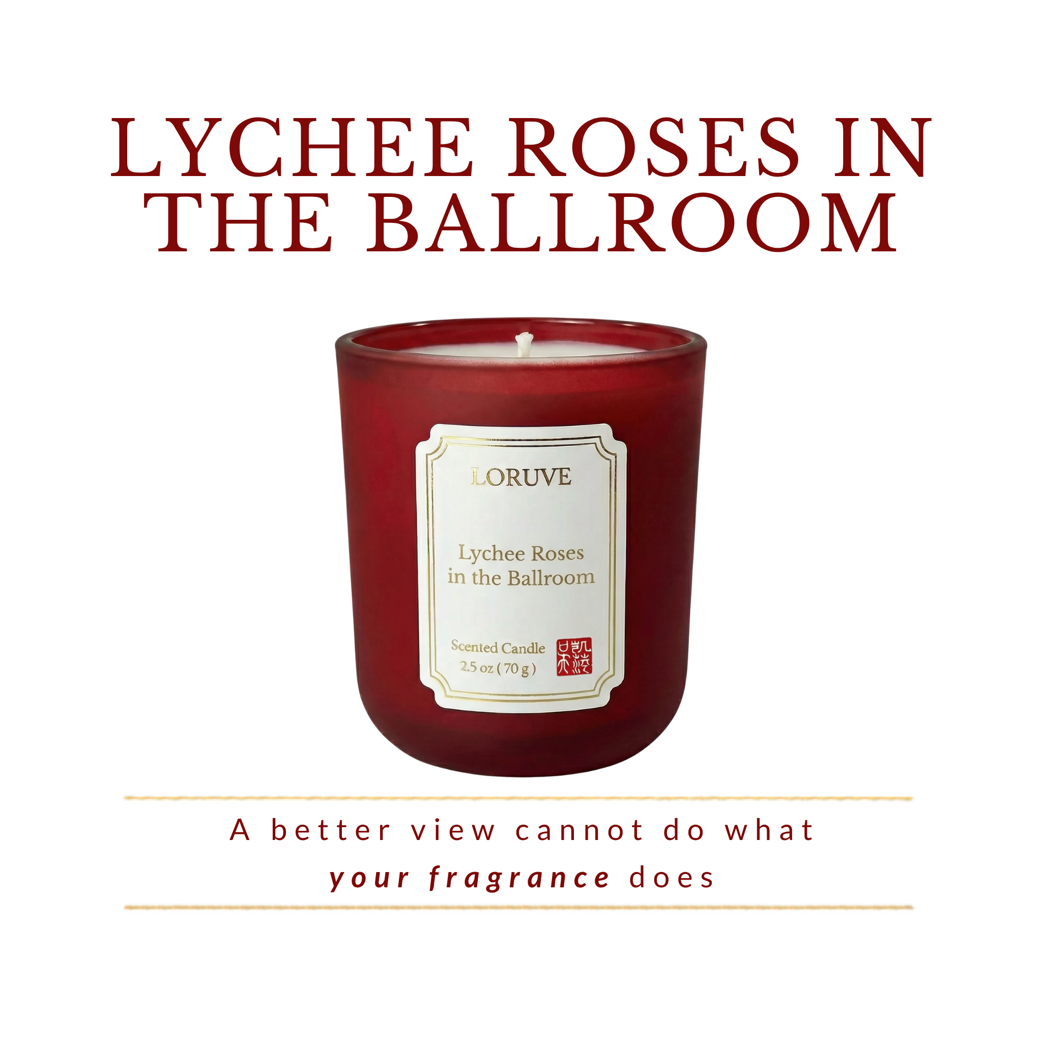 Lychee Roses in the Ballroom
