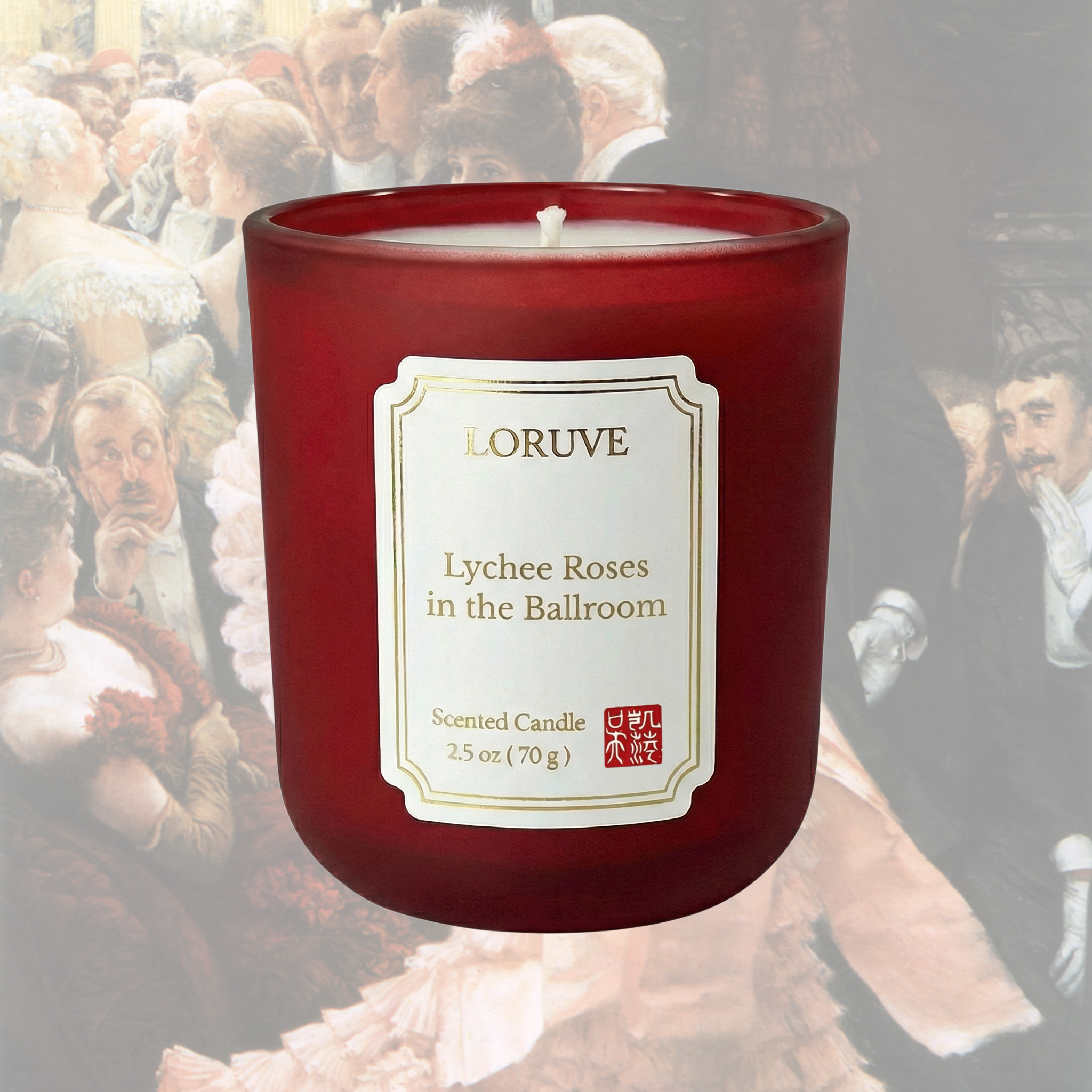 Lychee Roses in the Ballroom — Candle