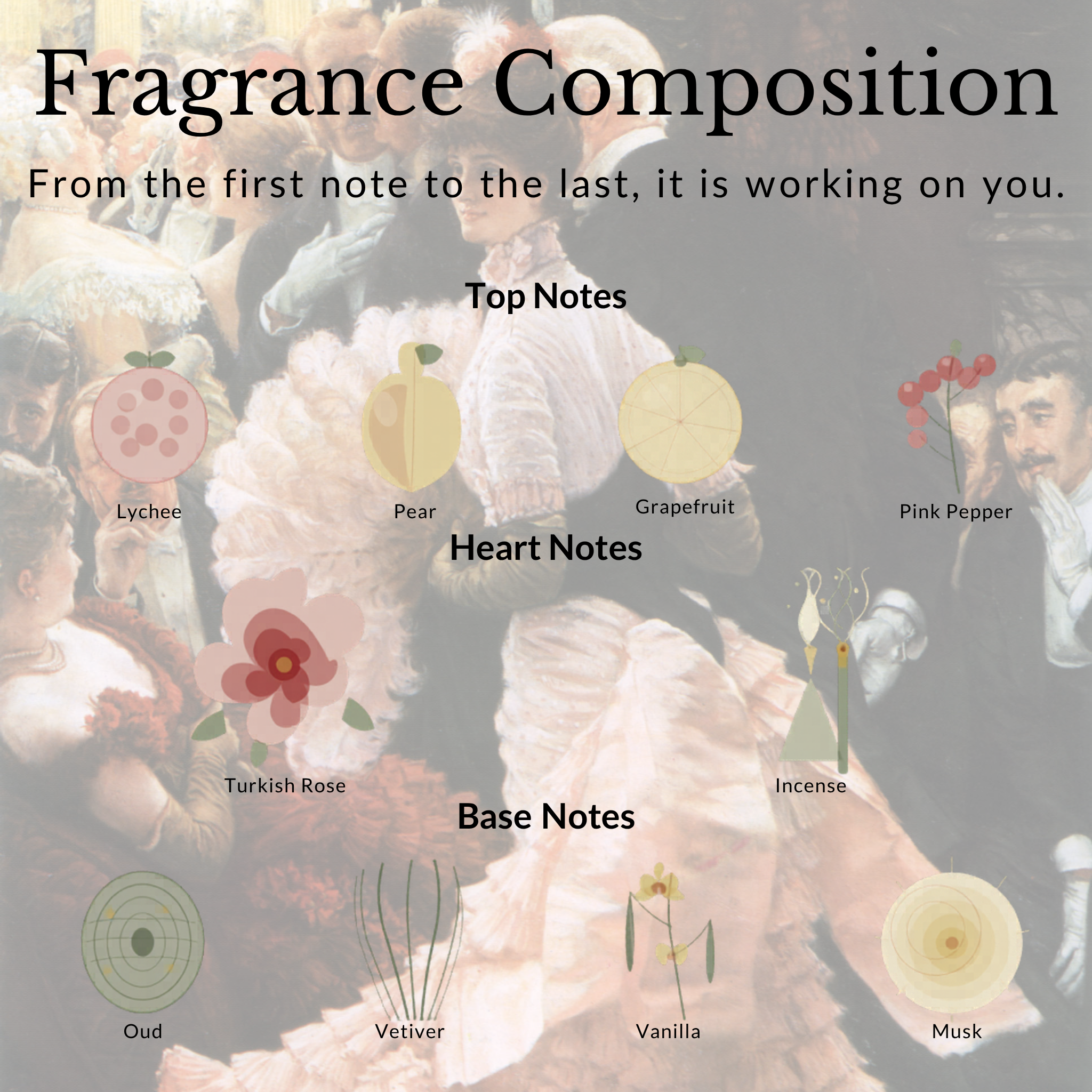 Lychee Roses in the Ballroom — Candle