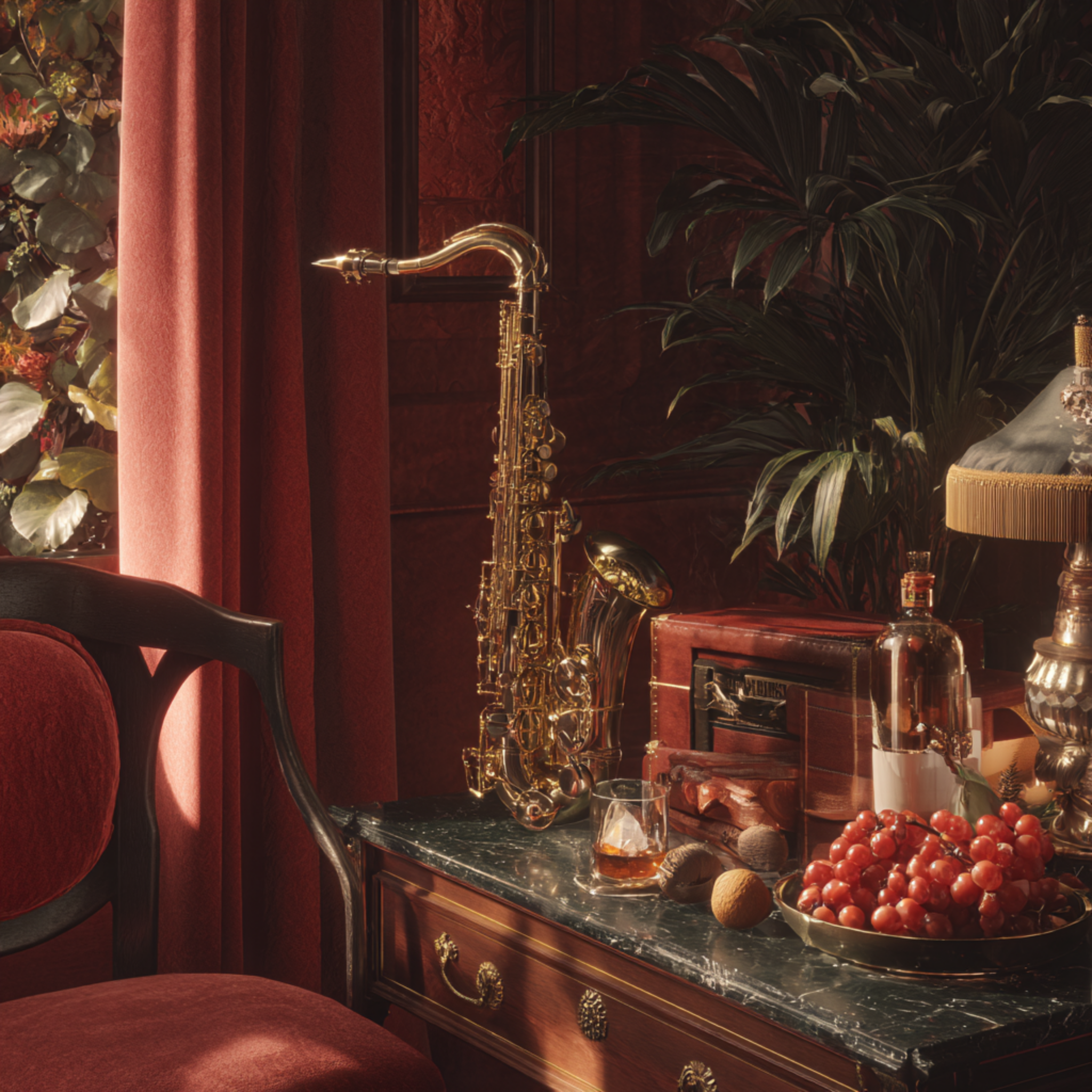 Red Walls and Saxophones