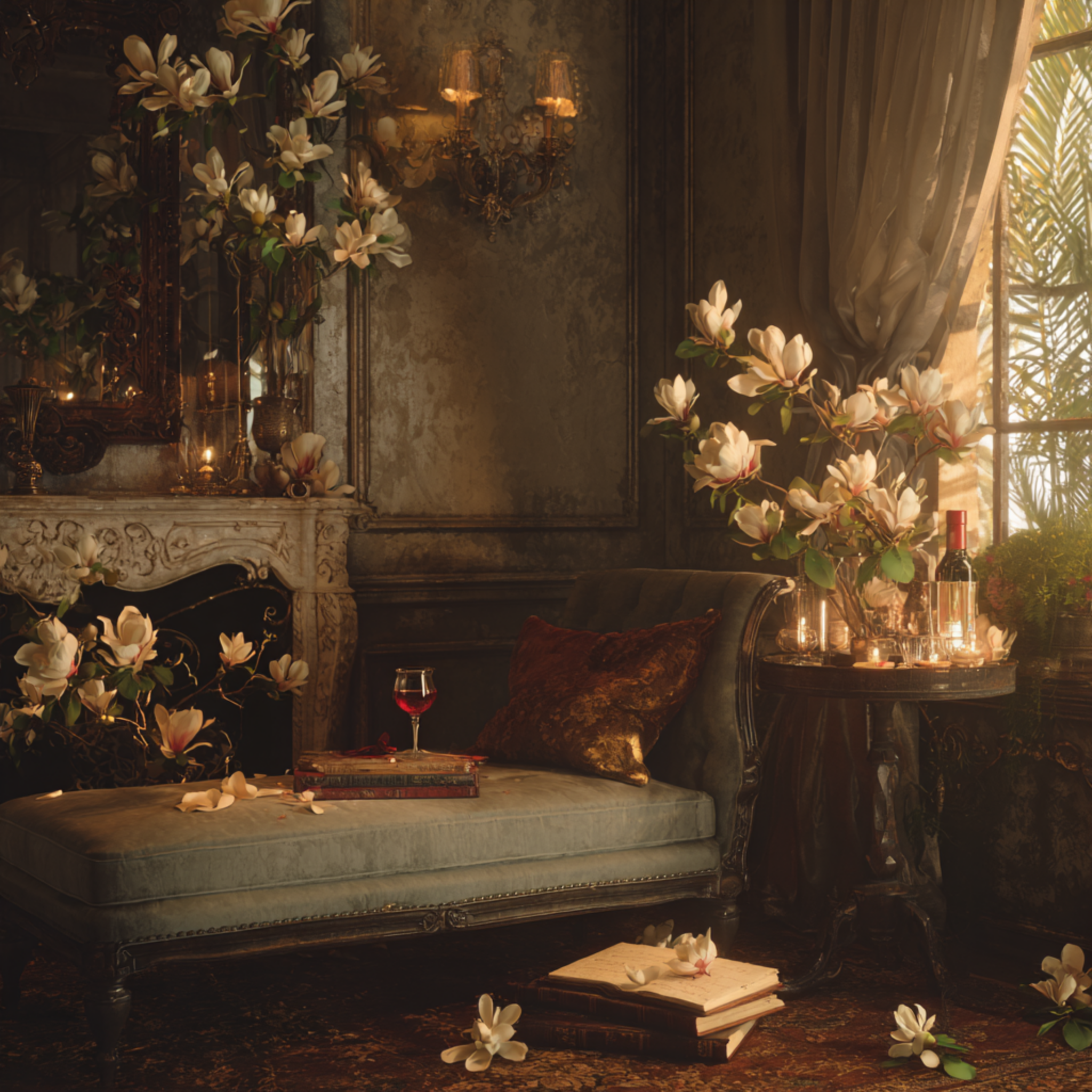 The Affair Beneath Magnolia Light