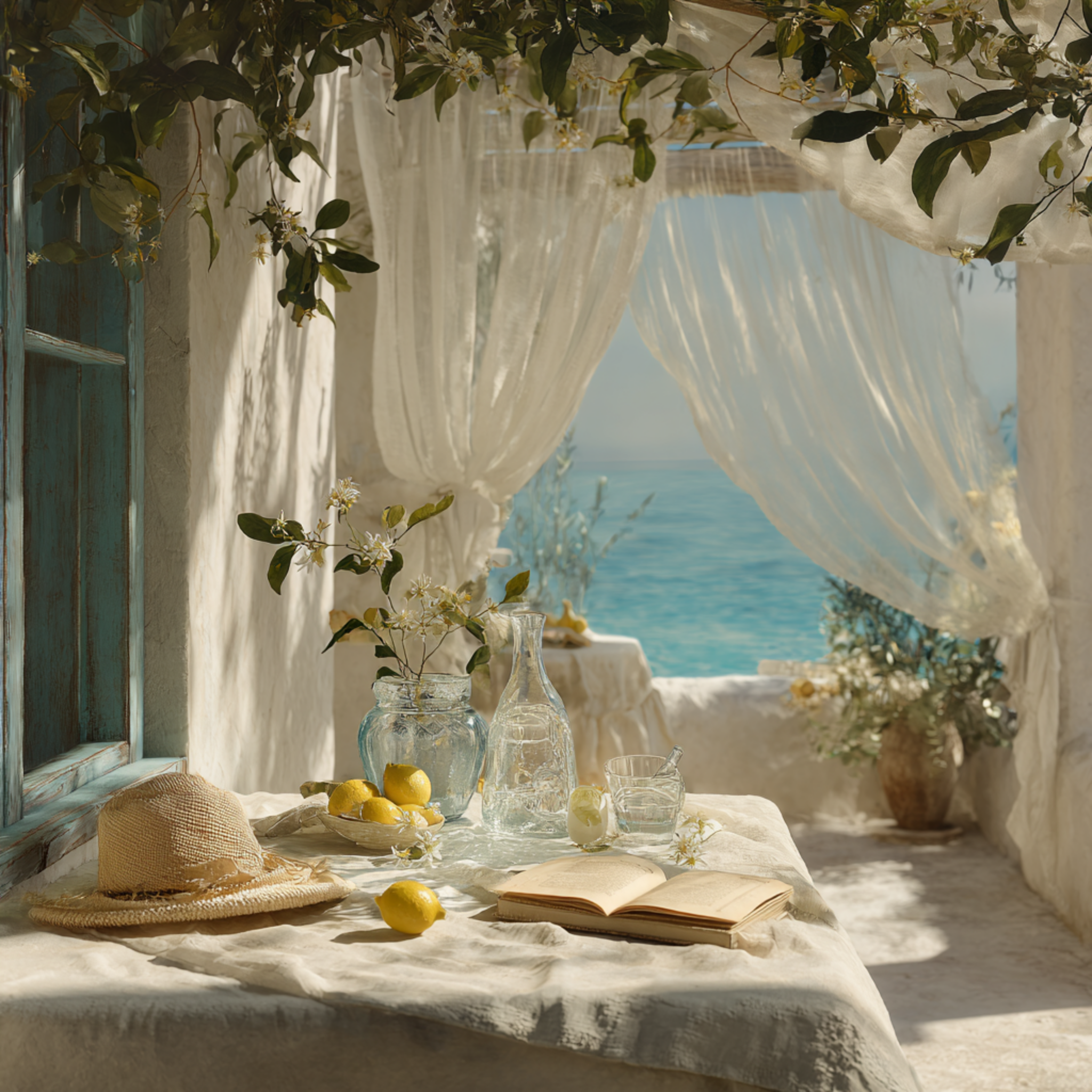 The Afternoon Wore White Linen