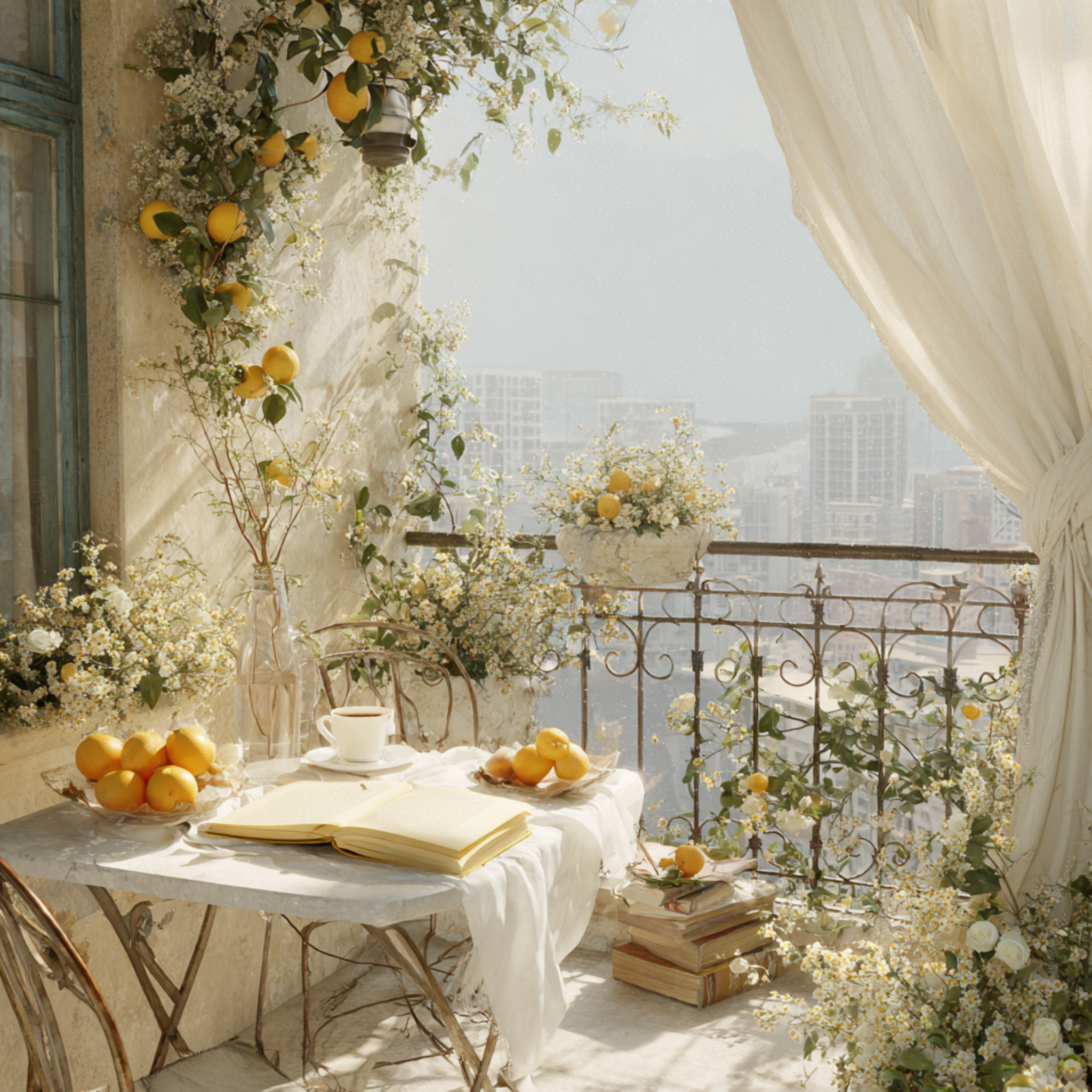 The Balcony Smelled of Morning