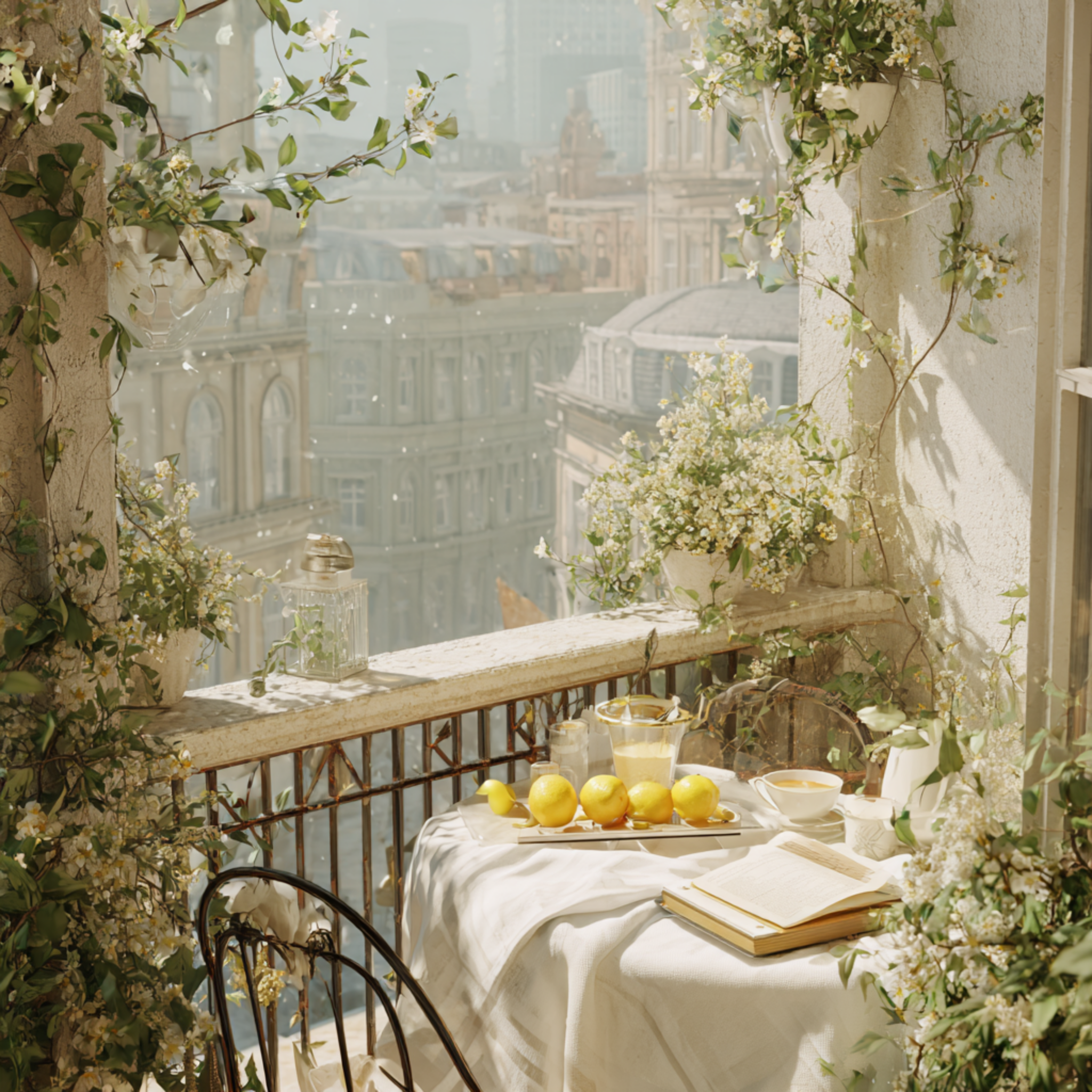 The Balcony Smelled of Morning