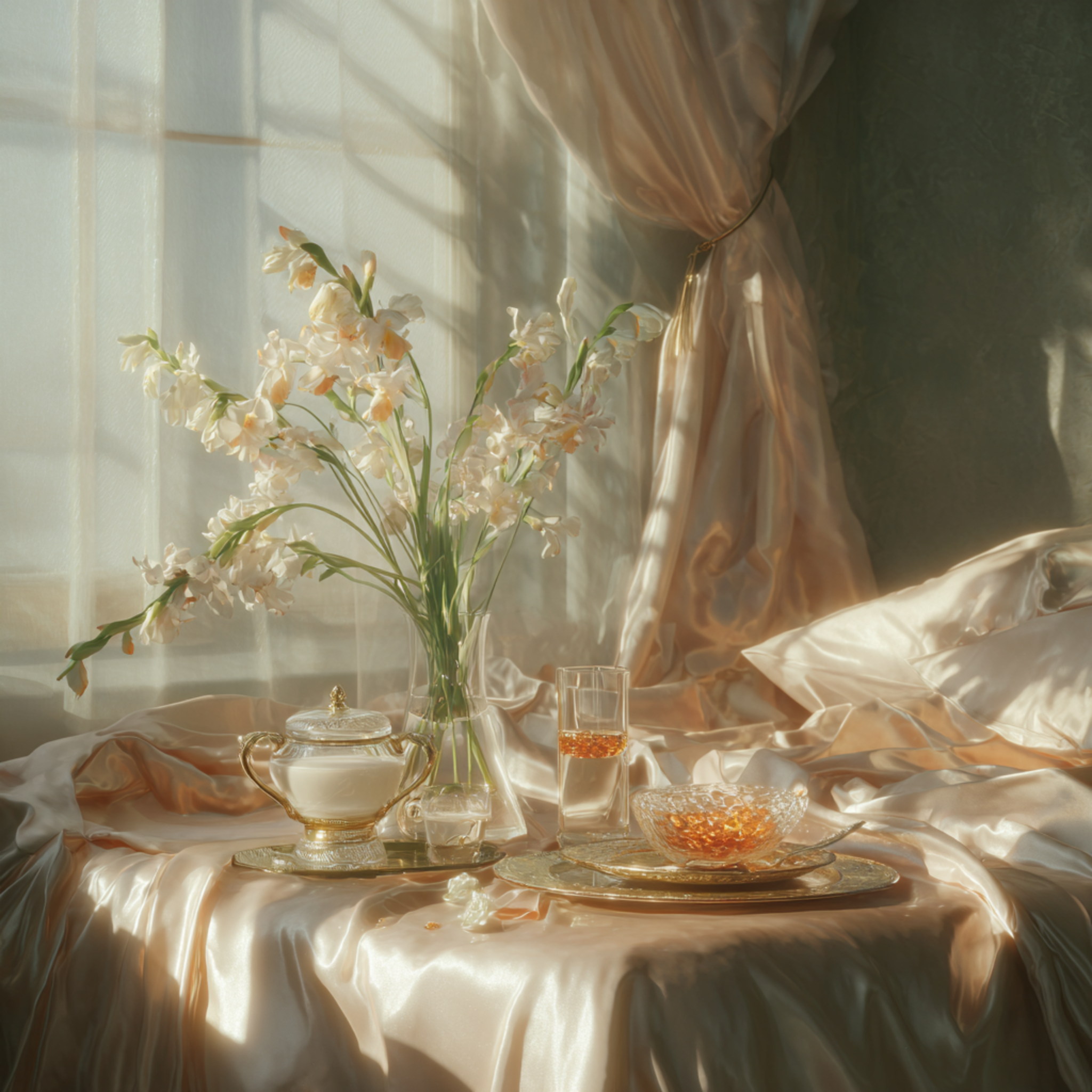 The Bedroom Beneath Clouds