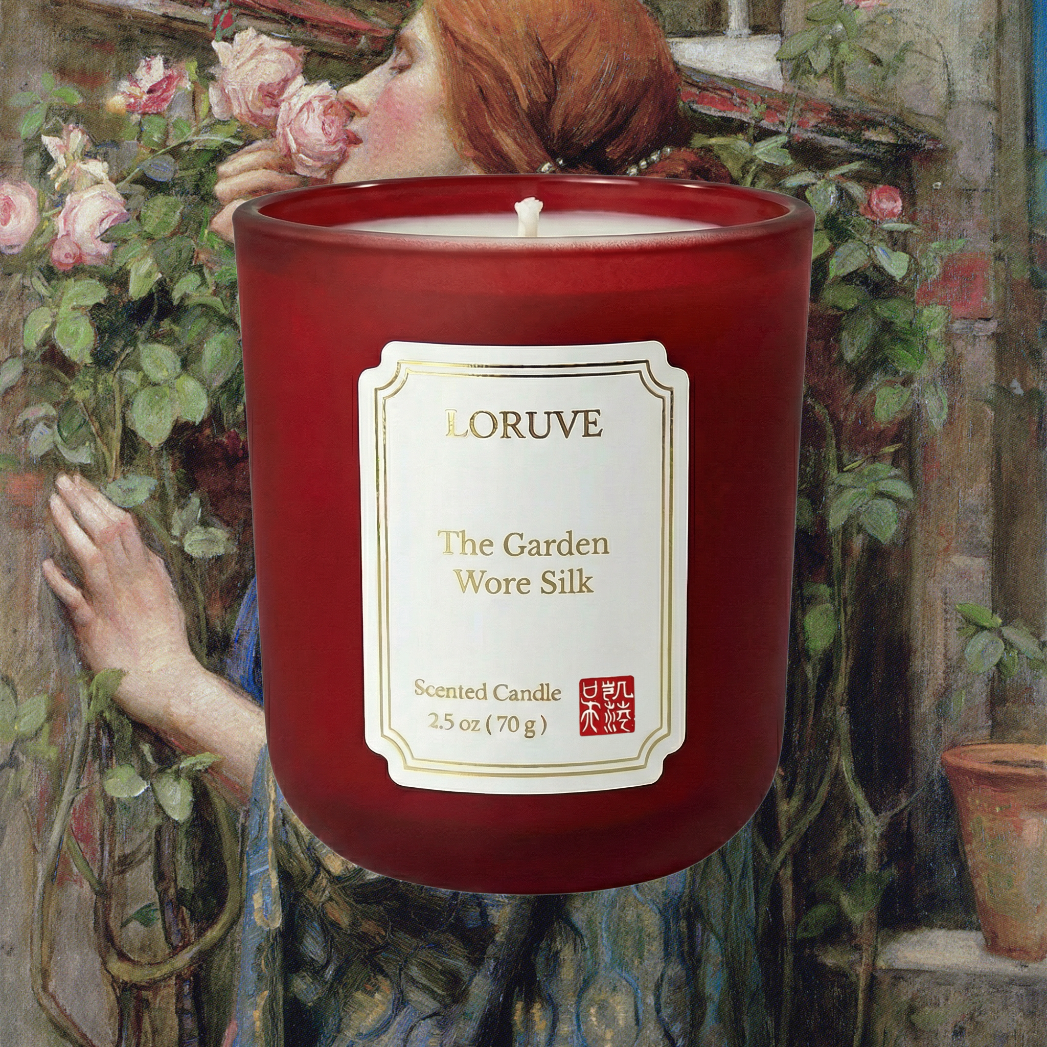 The Garden Wore Silk — Candle
