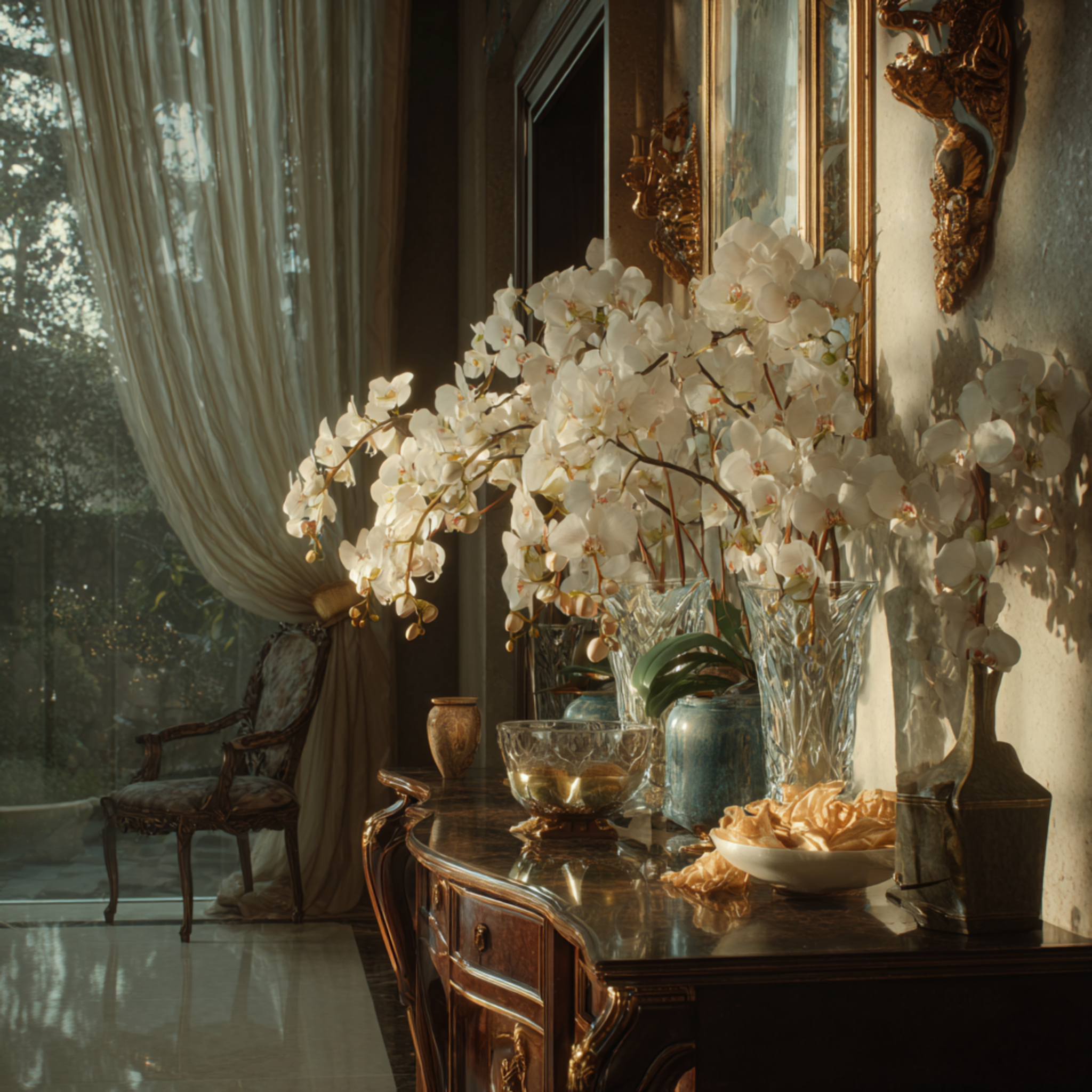 The House of White Orchids