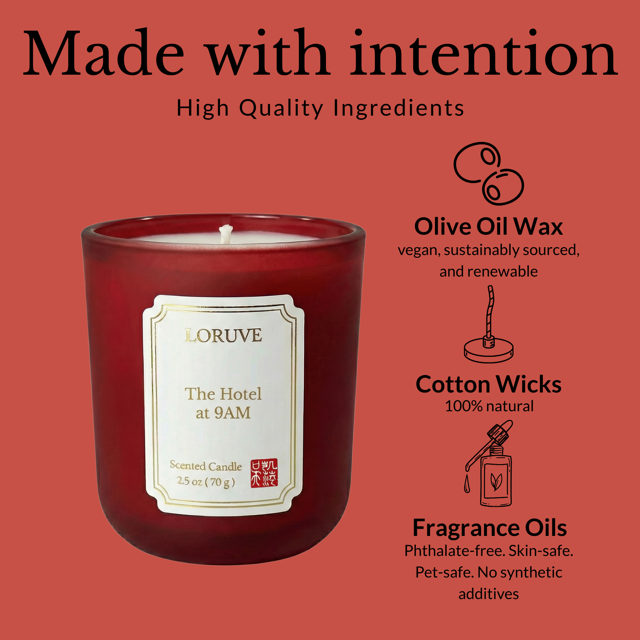 The Red Pavilion Tea Room — Candle