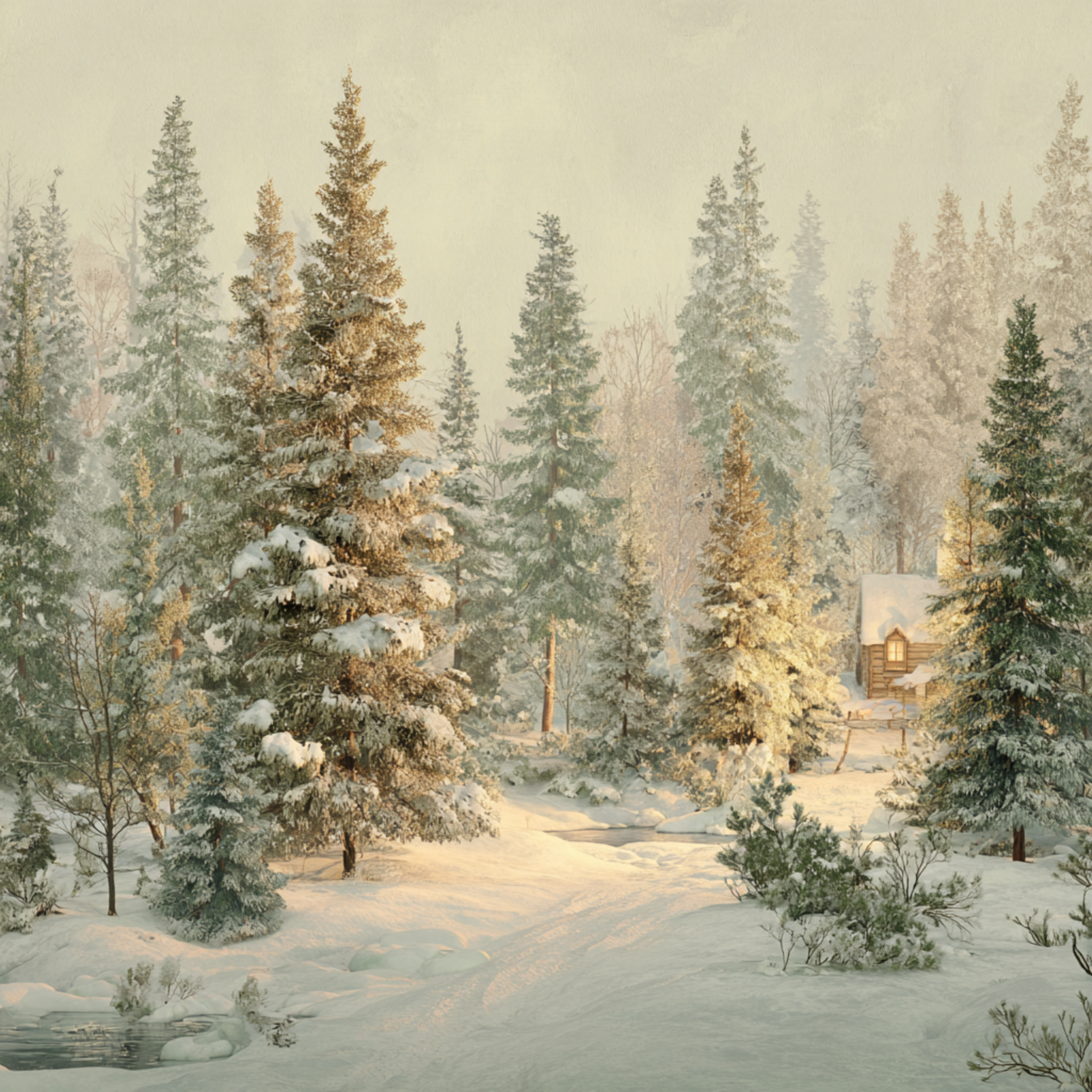 Eve in the Evergreens