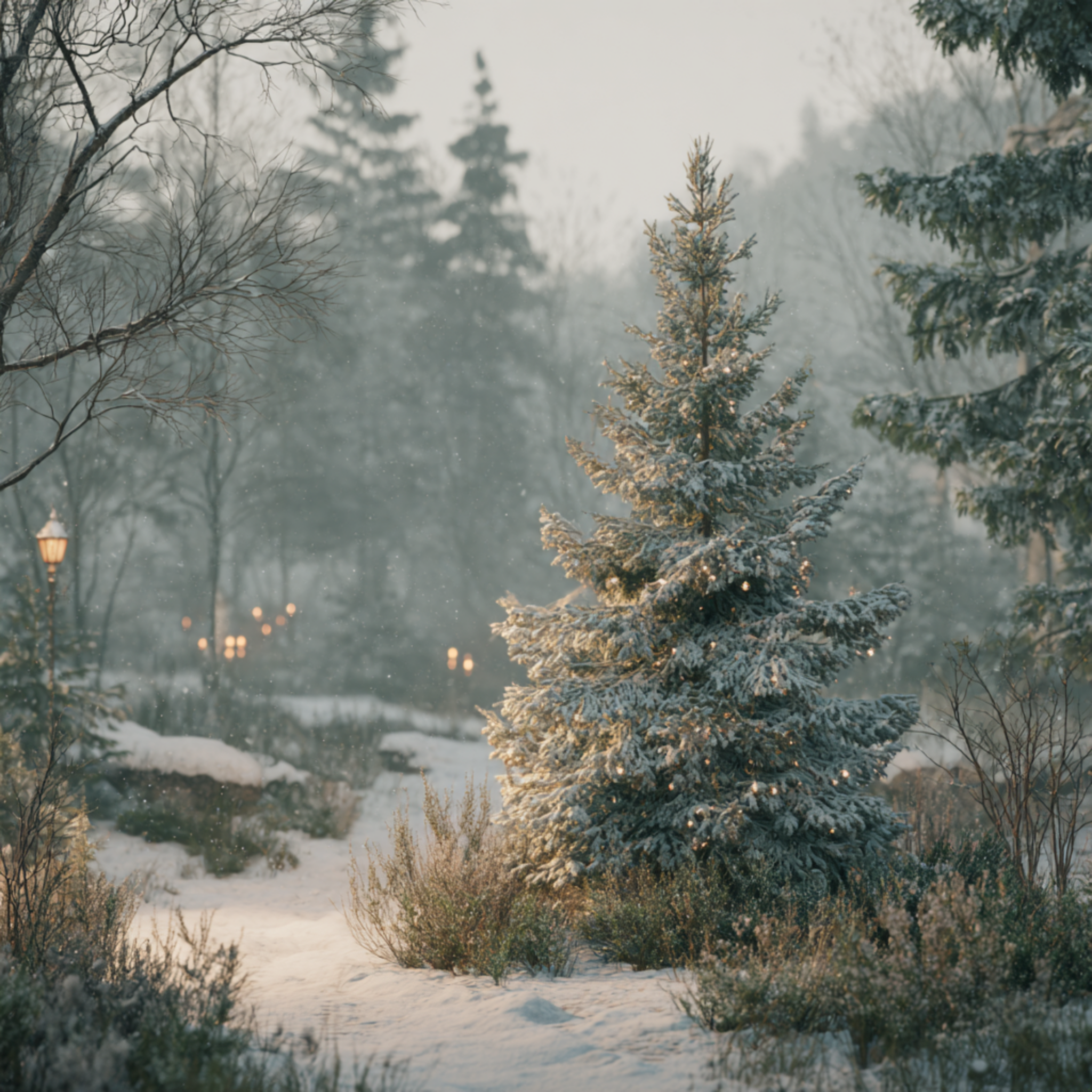 Eve in the Evergreens