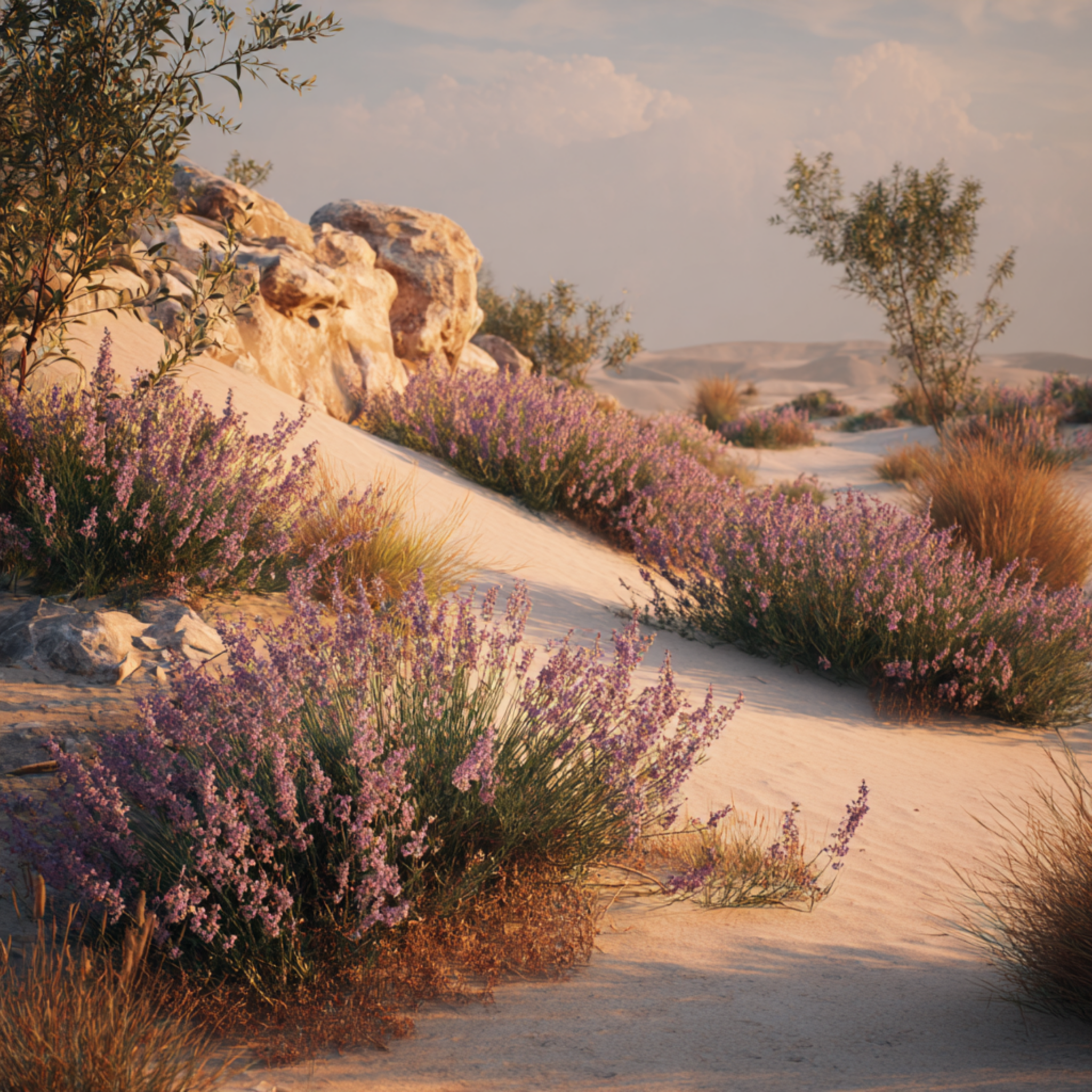 Evening Over the Dunes