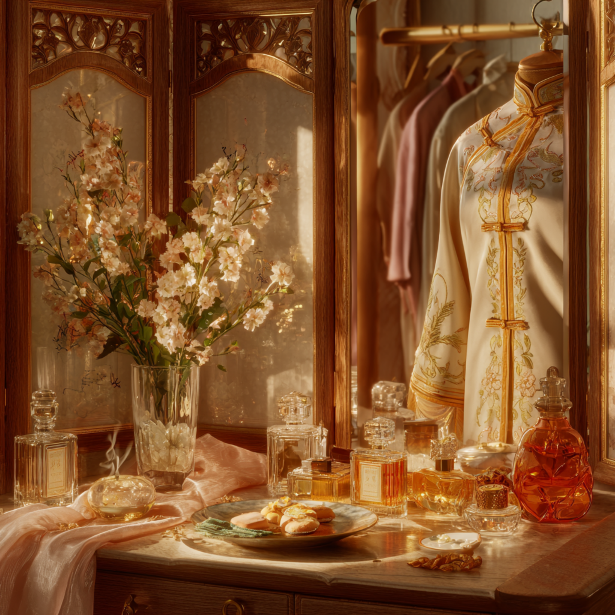 Her Reflection Wore Gold