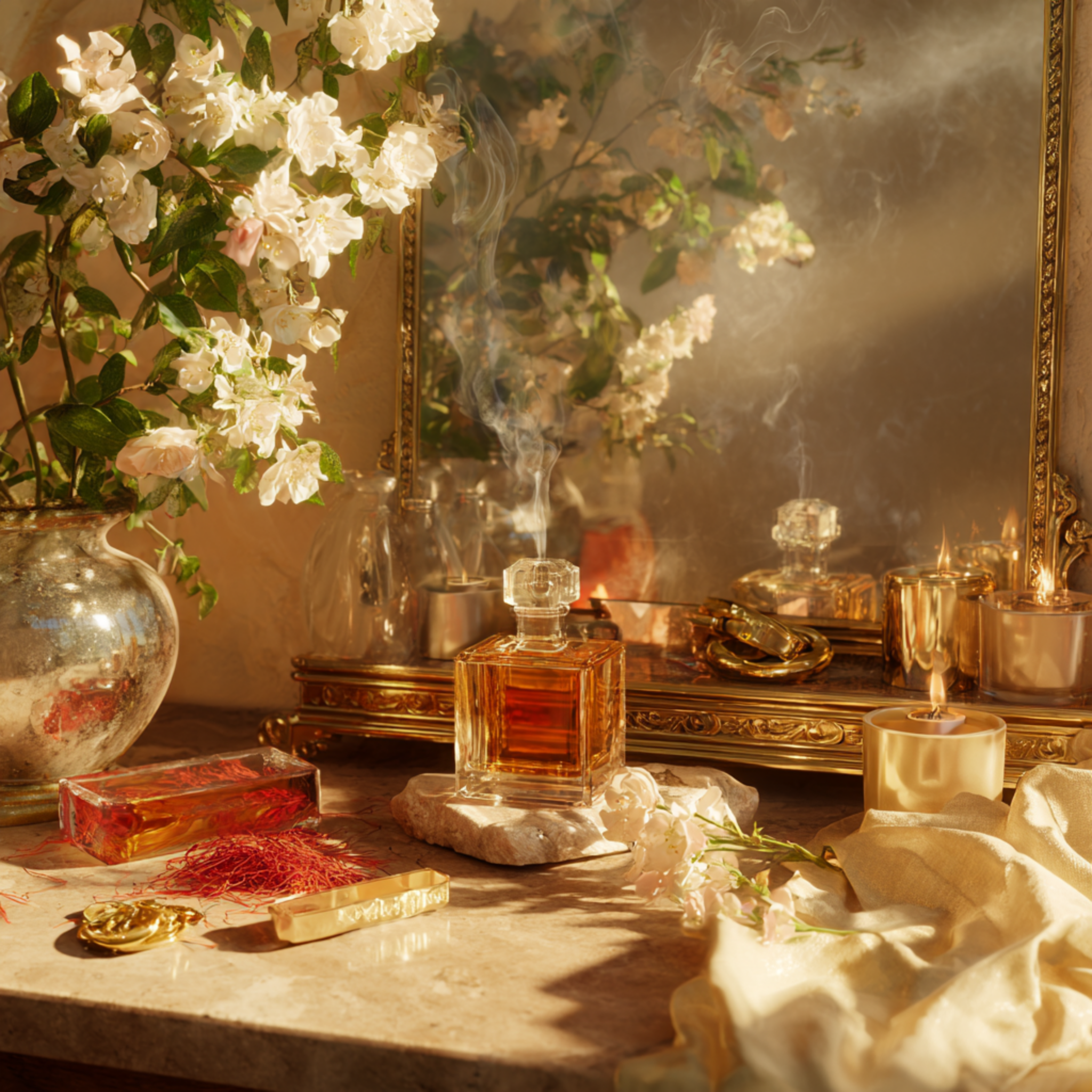 Her Reflection Wore Gold