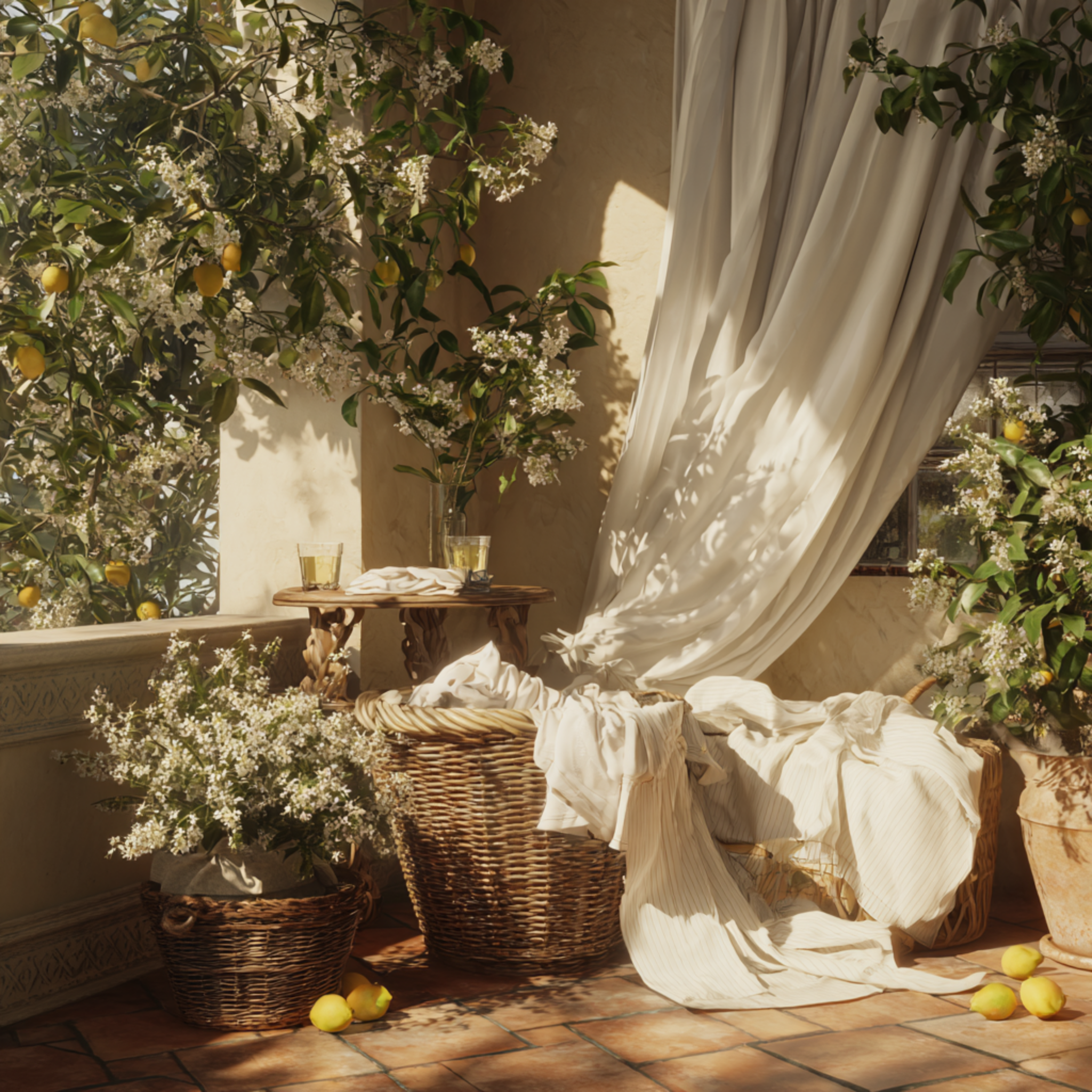Linen in the Sun