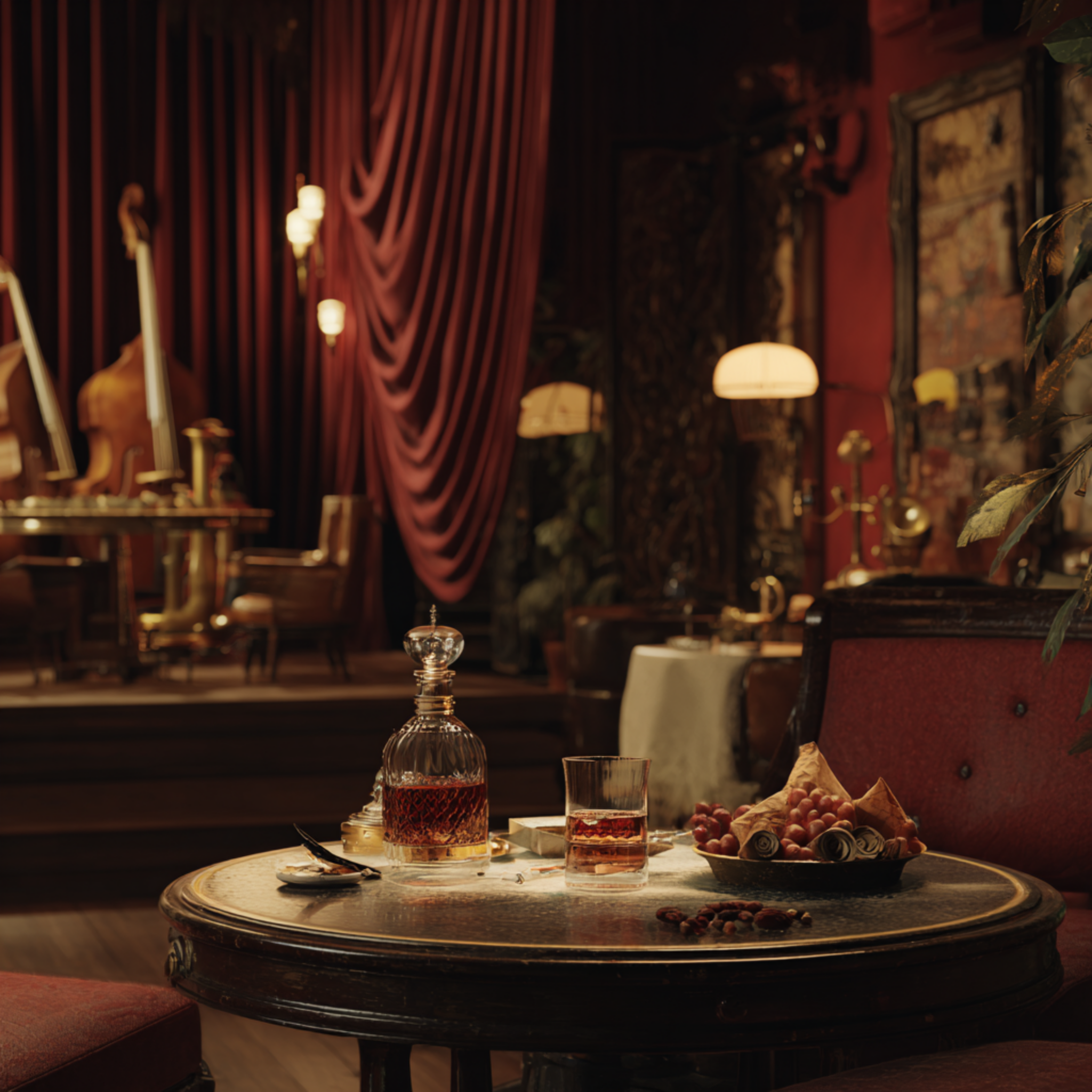 Low Jazz Under Red Light