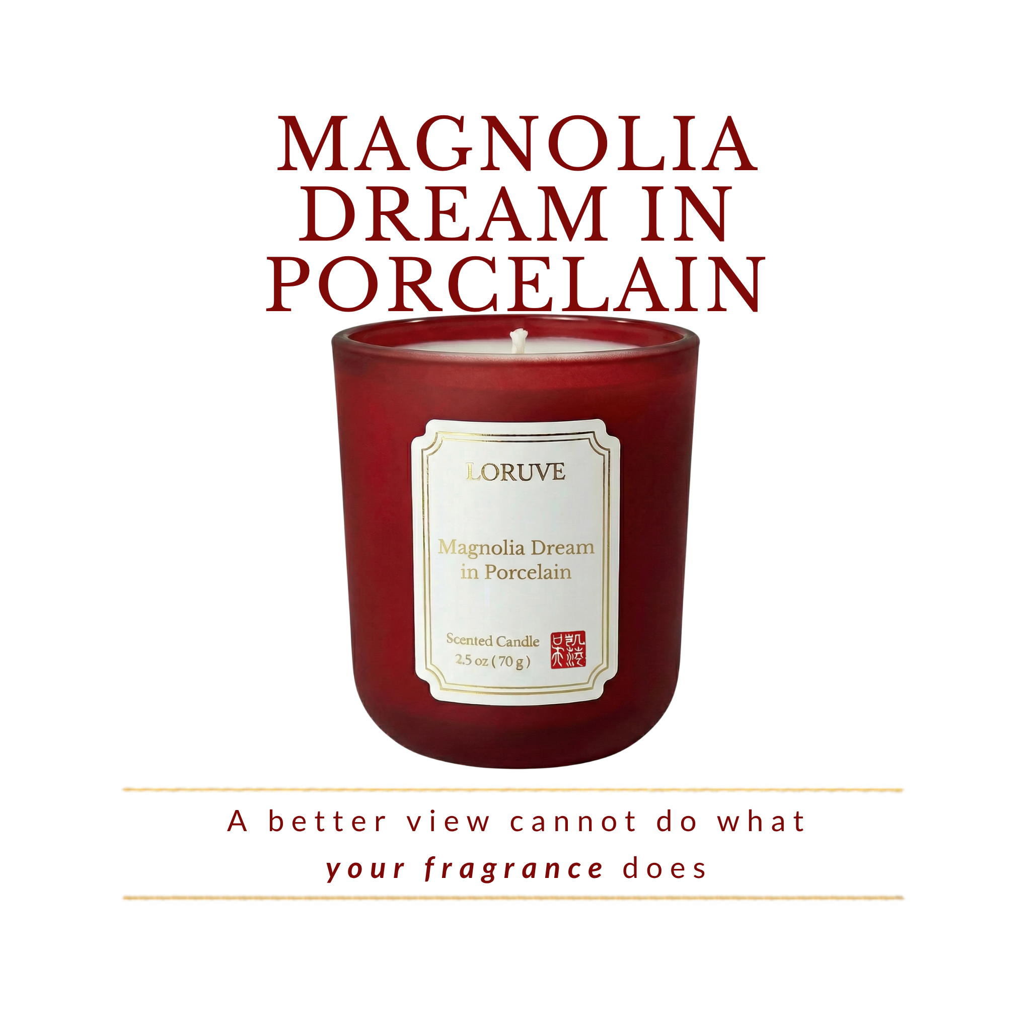 Magnolia Dream in Porcelain