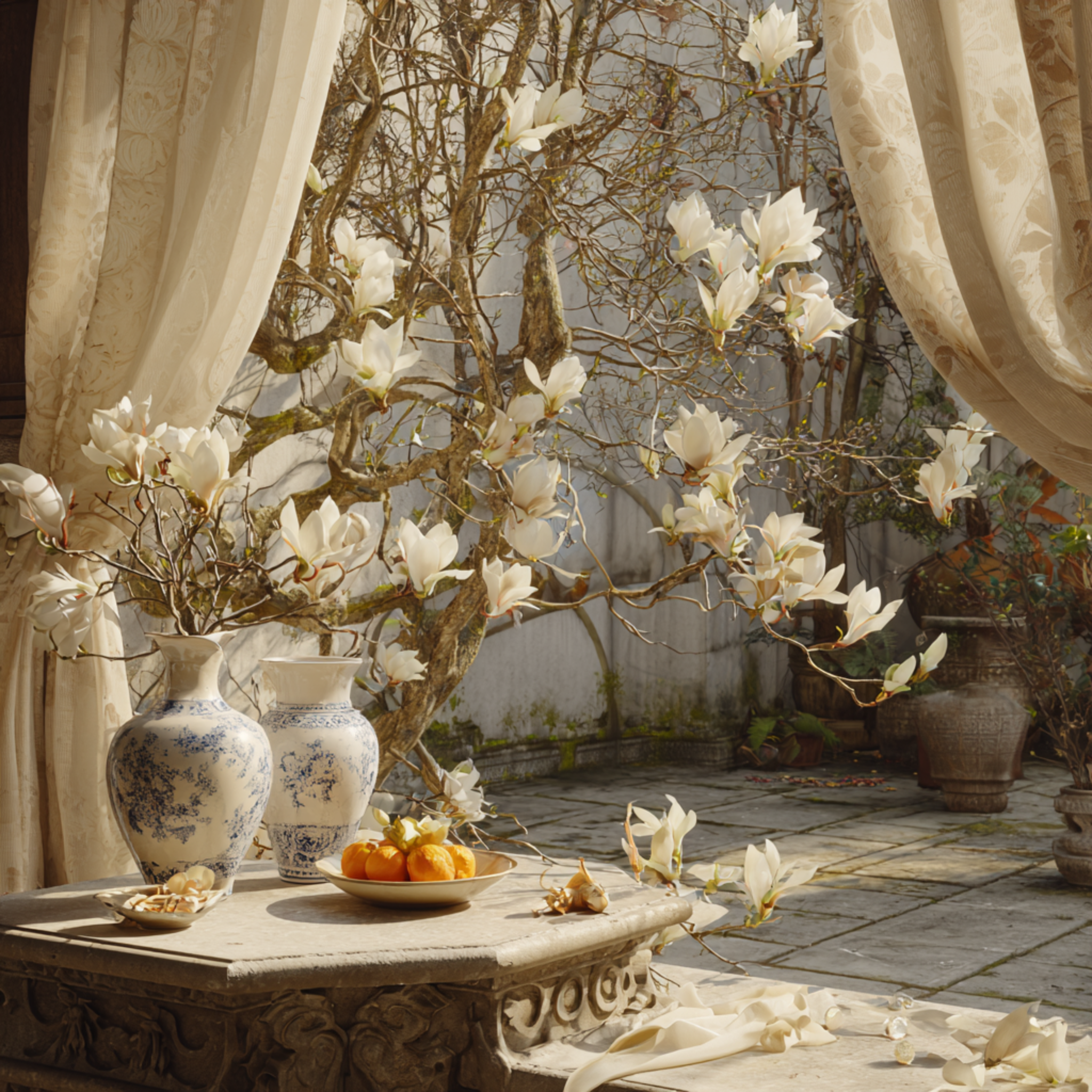 Magnolia Dream in Porcelain