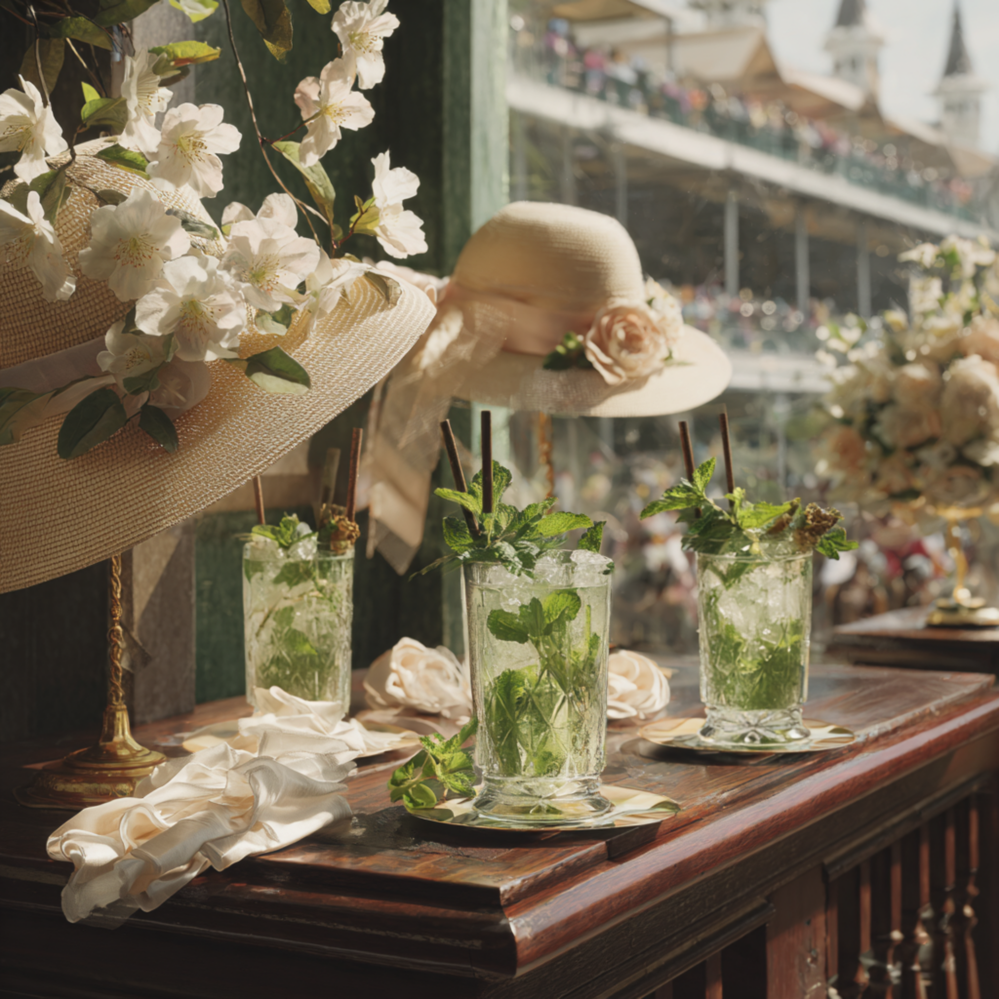 Magnolias at the Derby