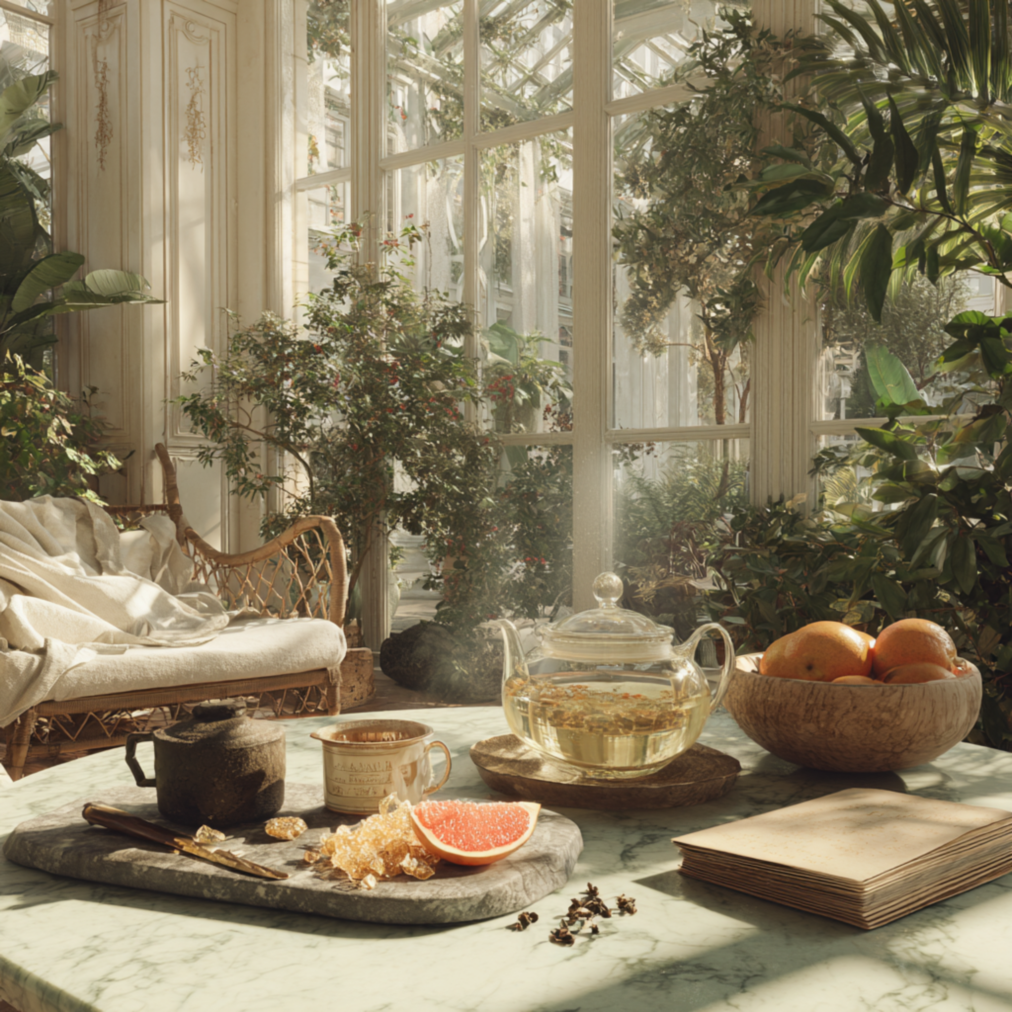 Morning Tea at the Conservatory