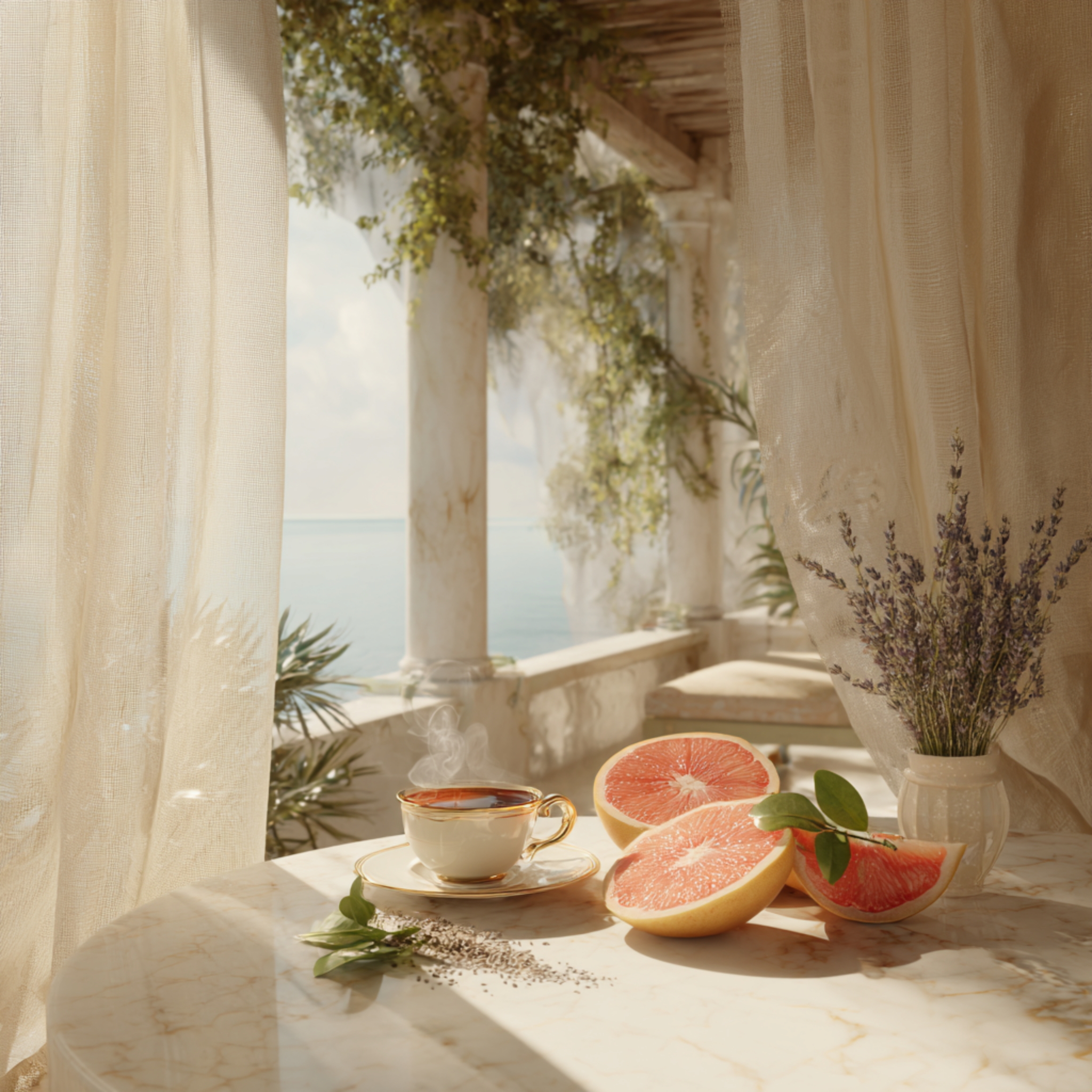 Morning at the Summer Palace