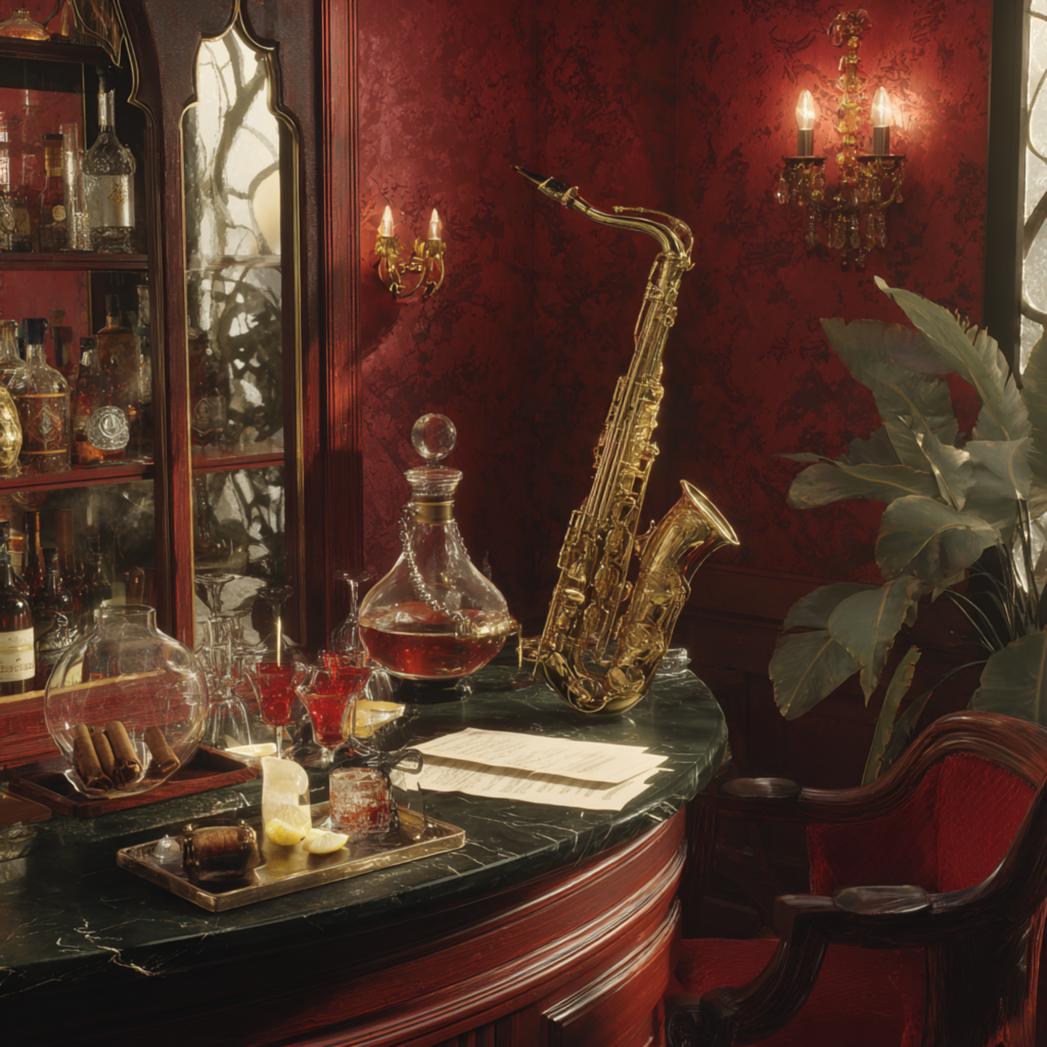 Red Walls and Saxophones