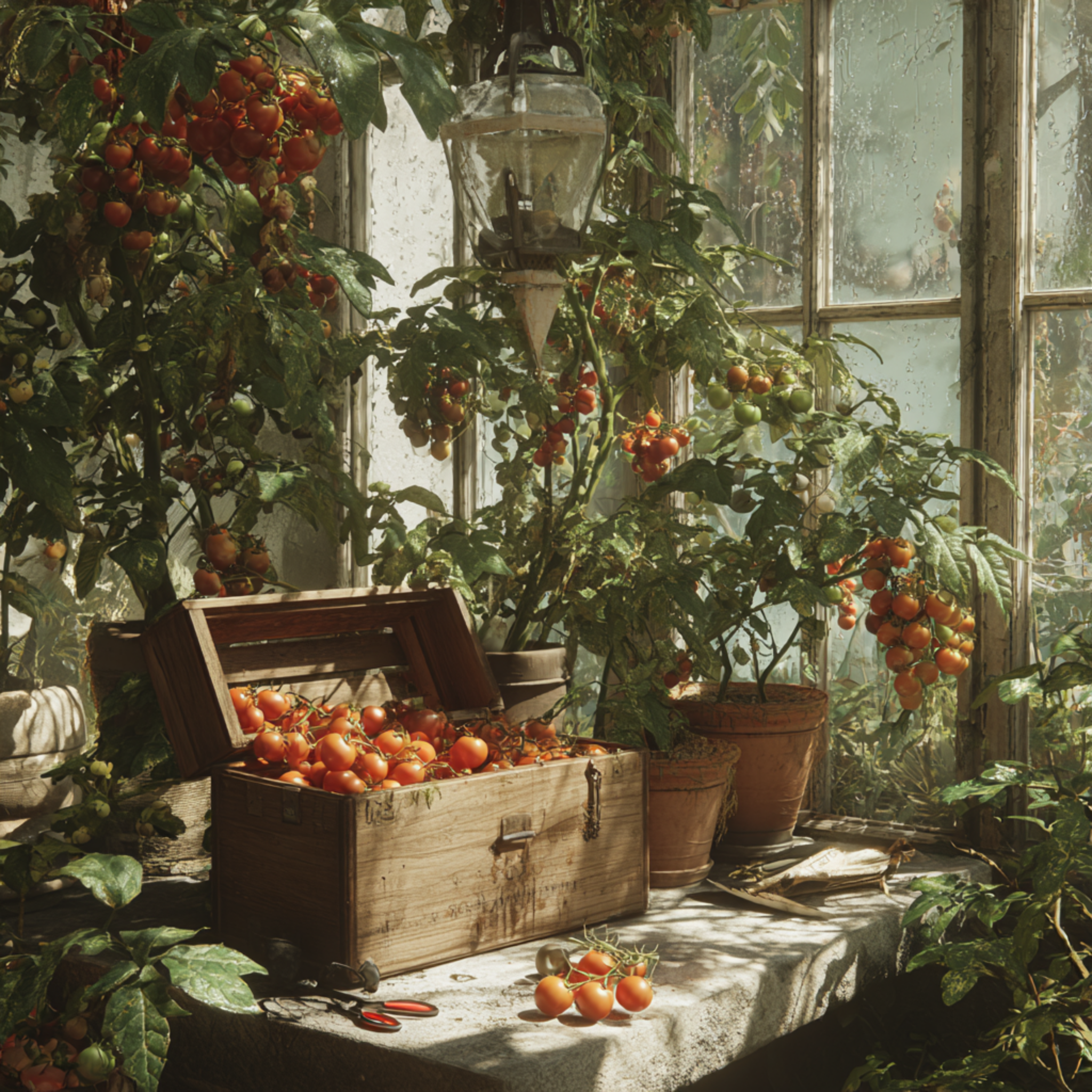 Sunlight Trembled Through the Vines