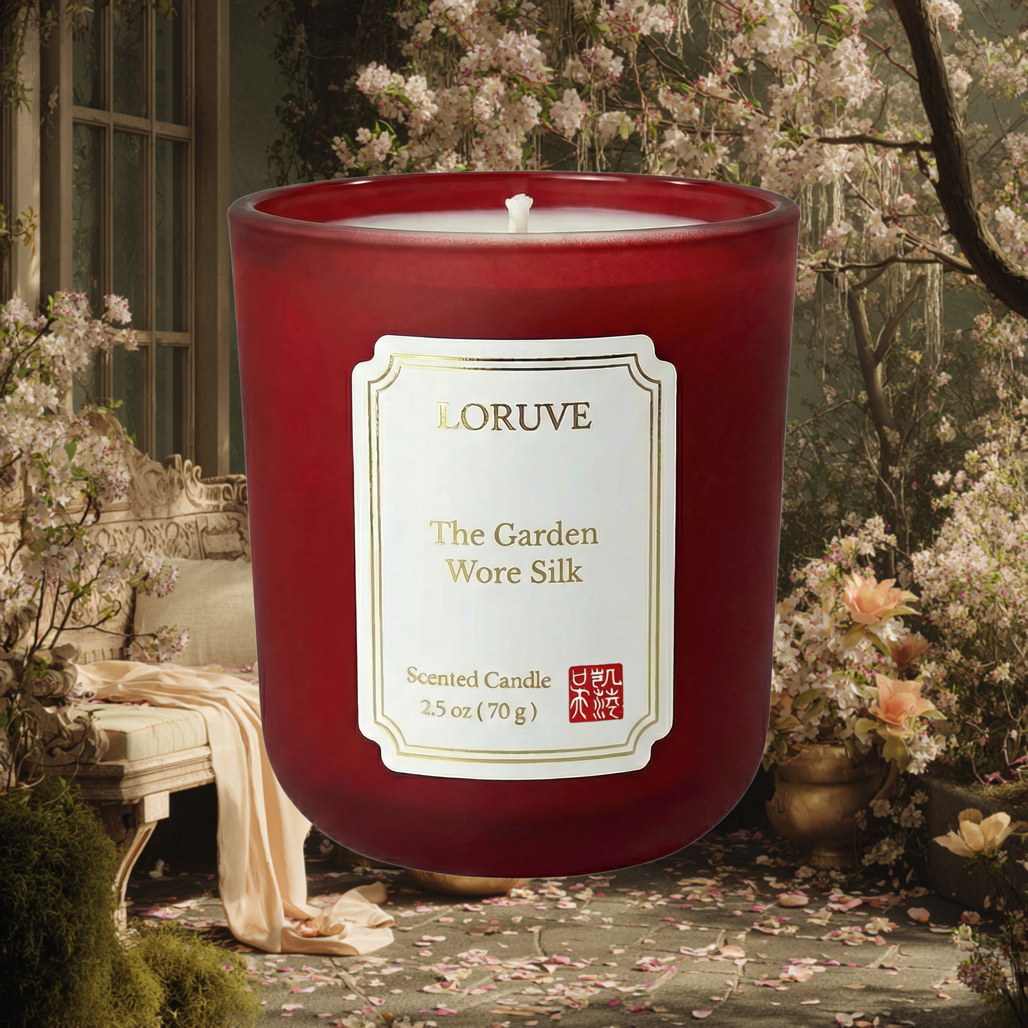 The Garden Wore Silk — Candle