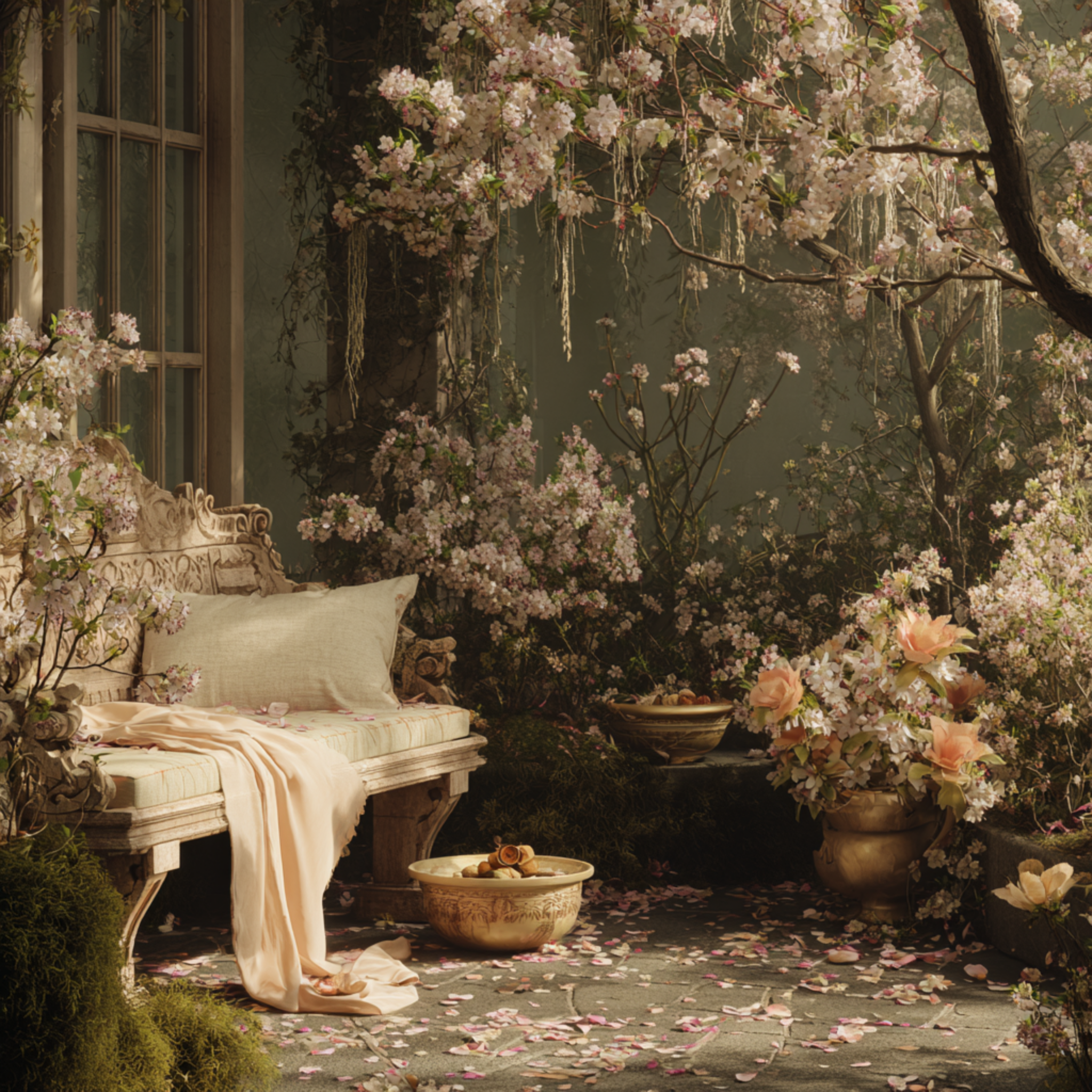 The Garden Wore Silk