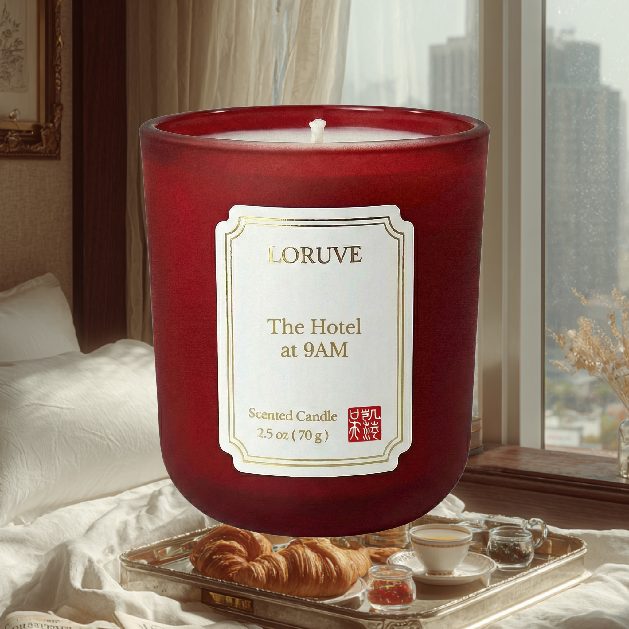 The Hotel at 9AM — Candle