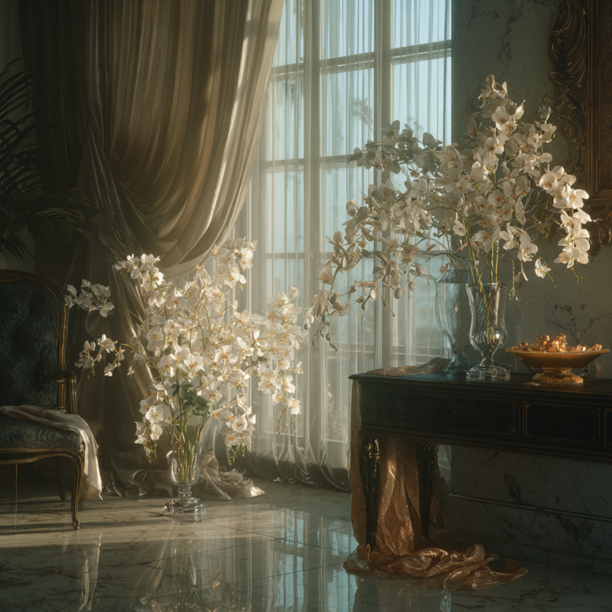 The House of White Orchids