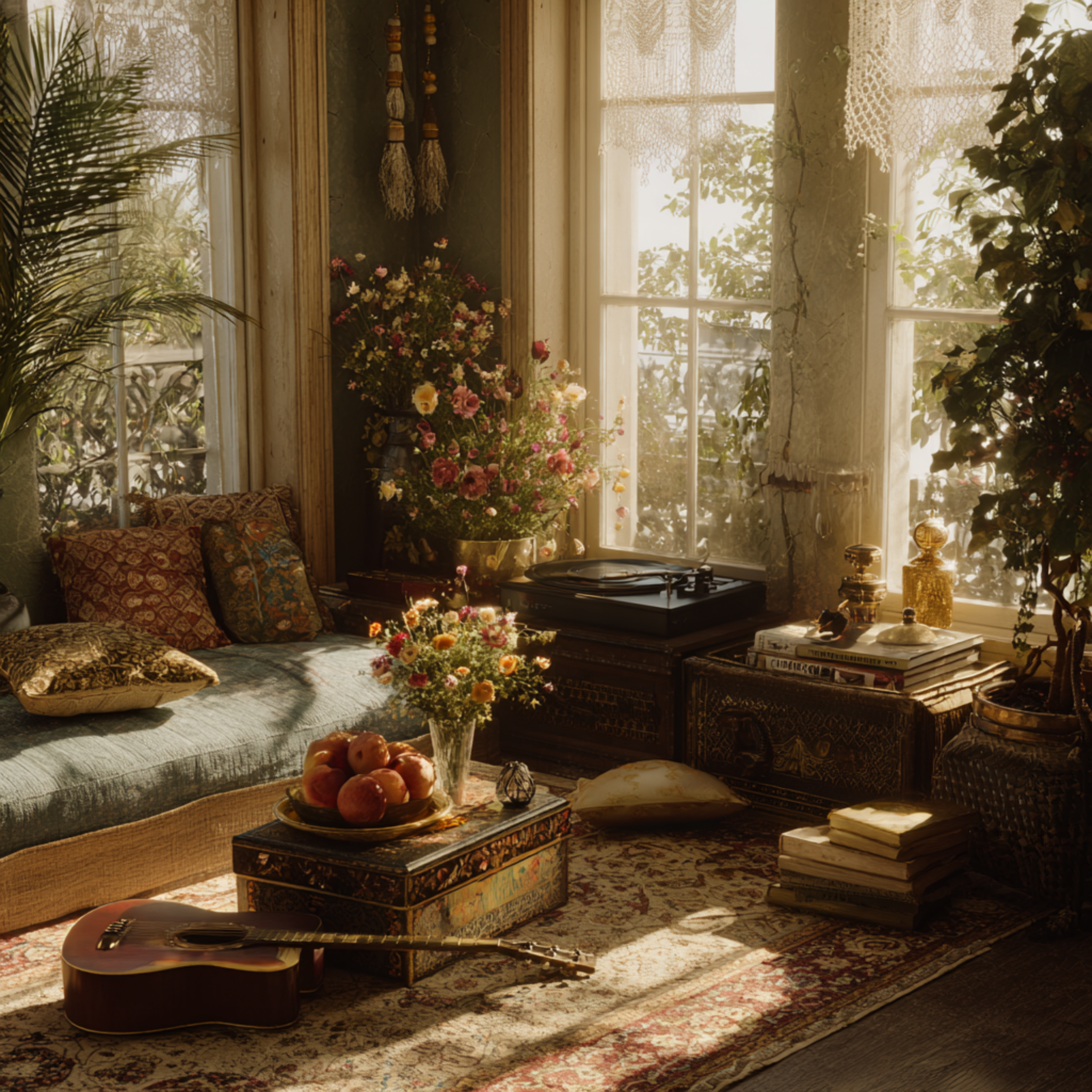 The Hum of Laughter and Music