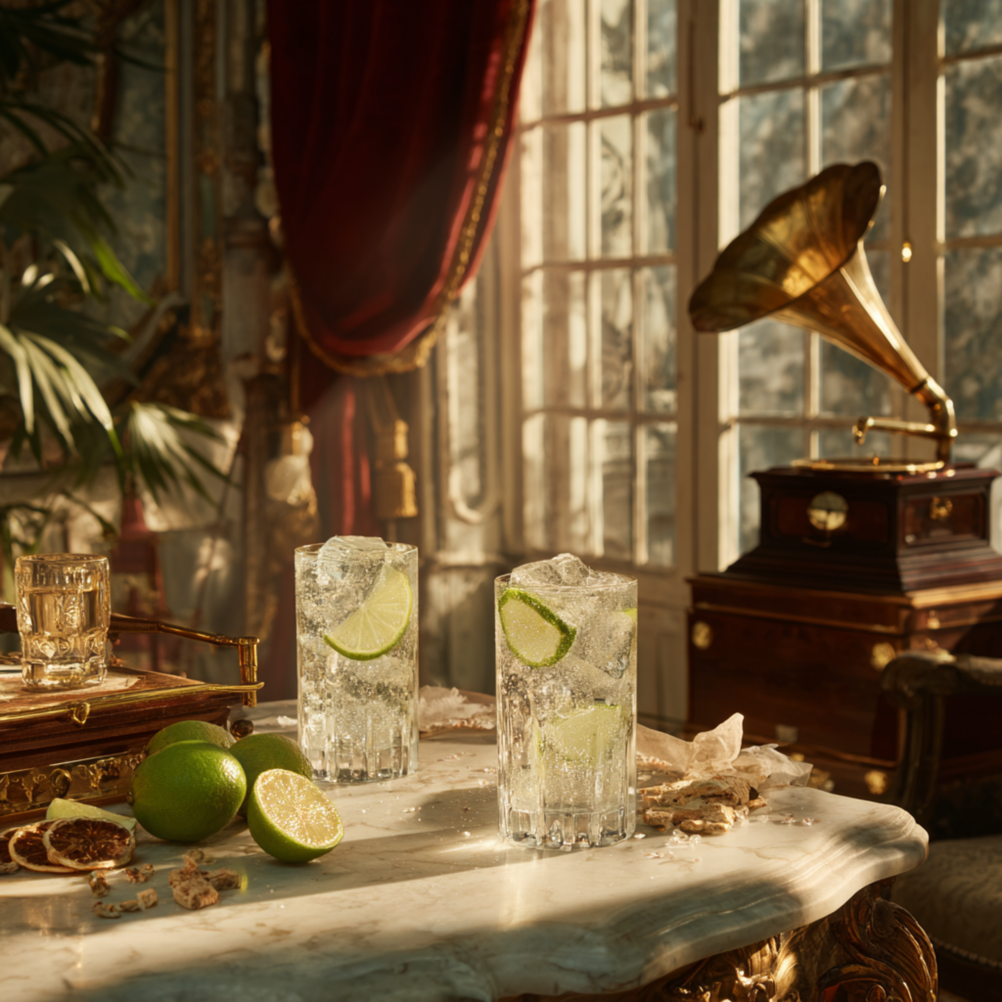 The Lime Danced in Crystal