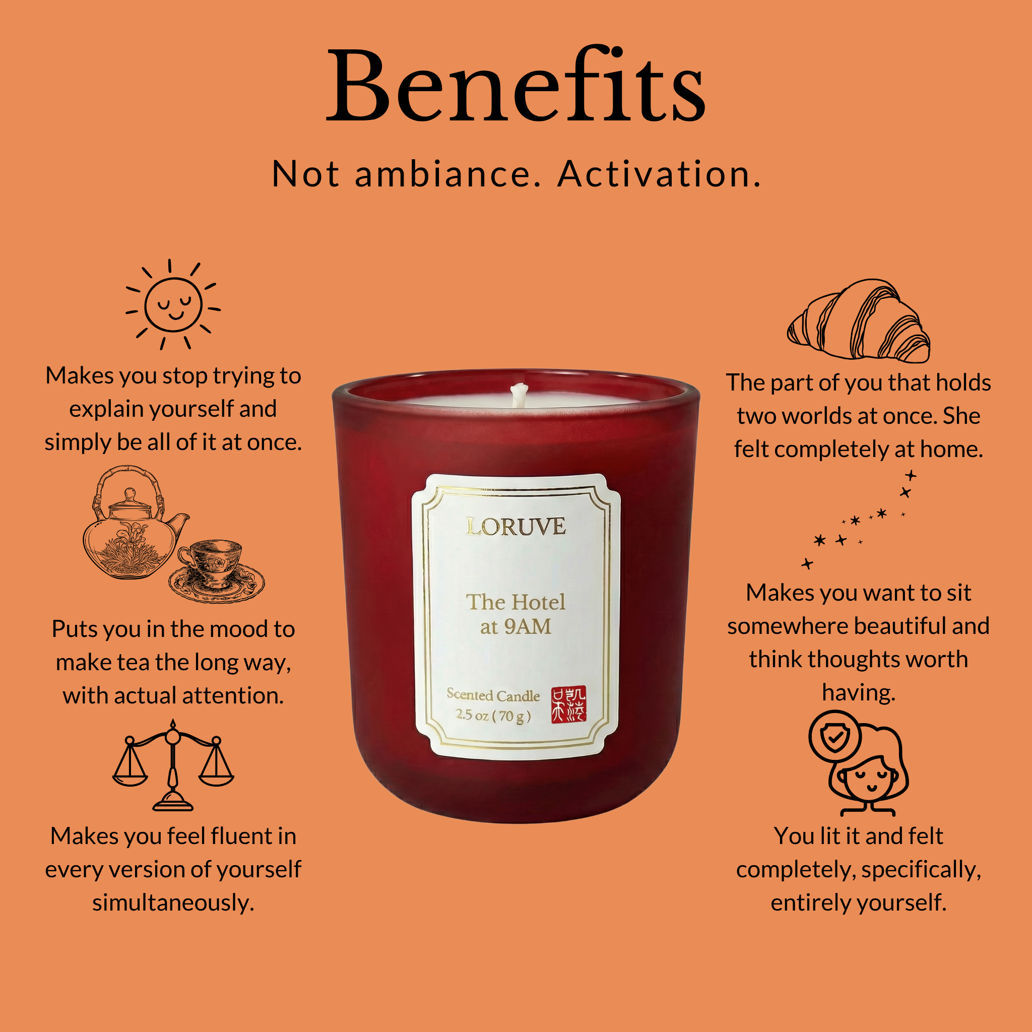 The Red Pavilion Tea Room — Candle