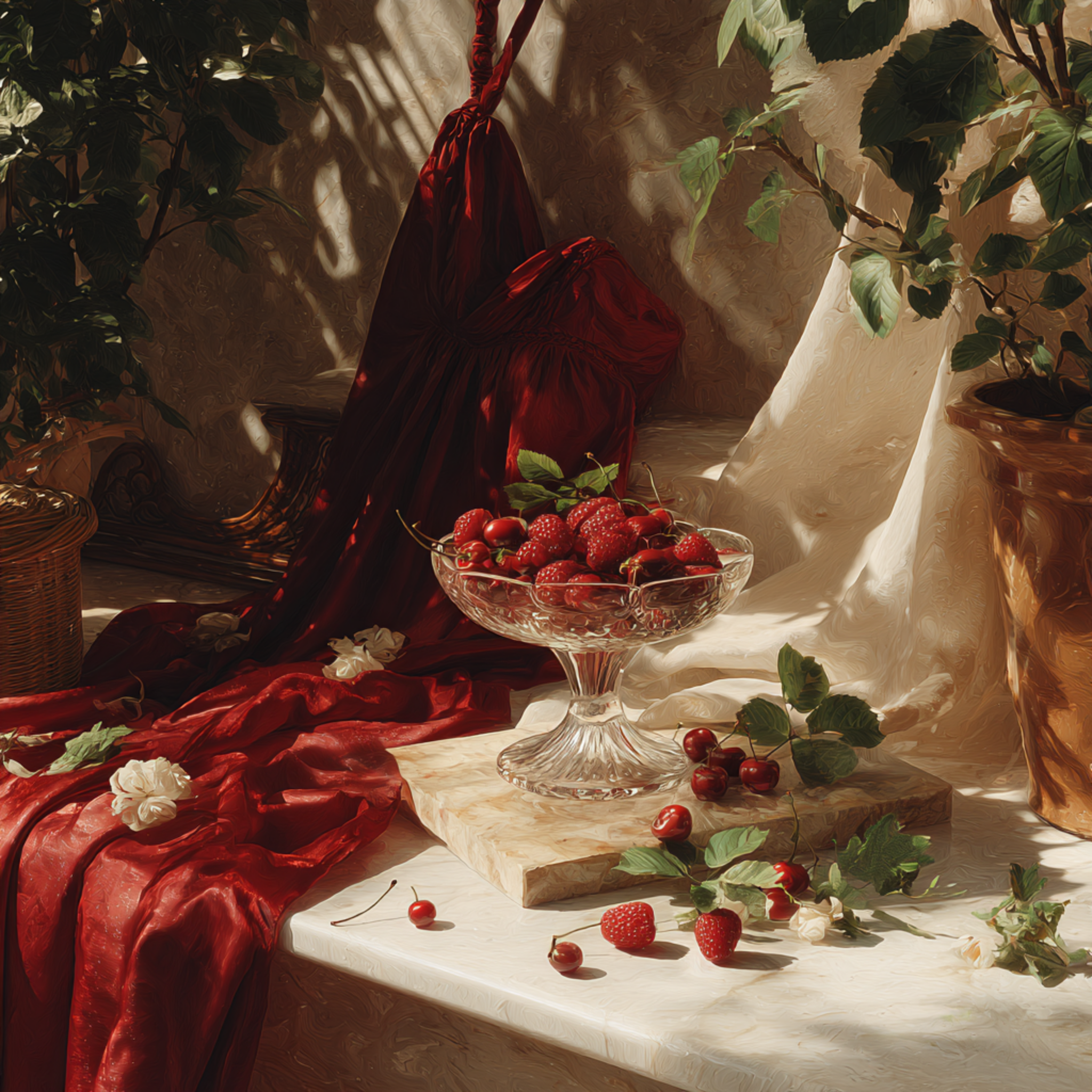 The Summer She Wore Red